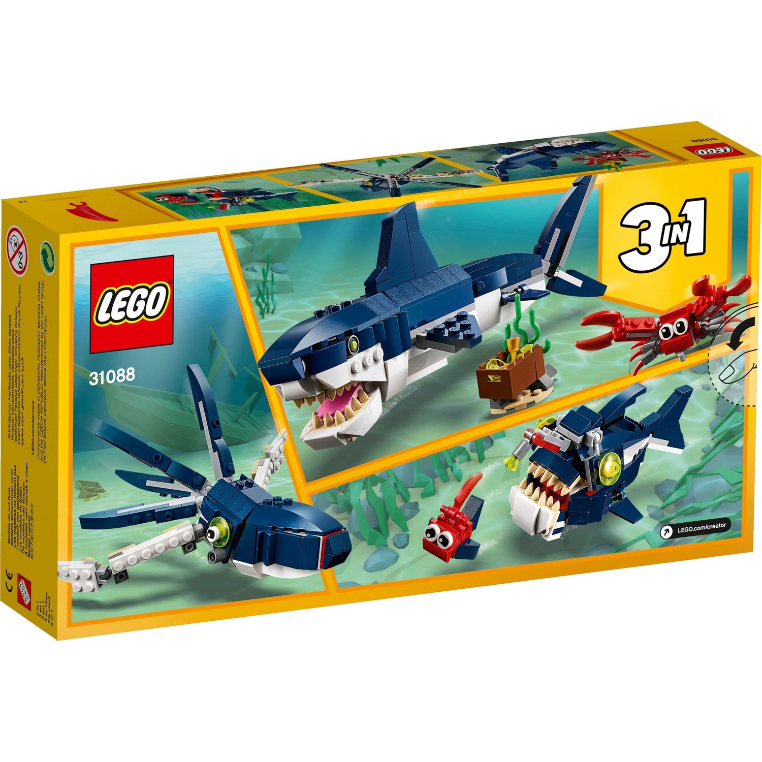 Lego® | 31088 | Bewohner der Tiefsee