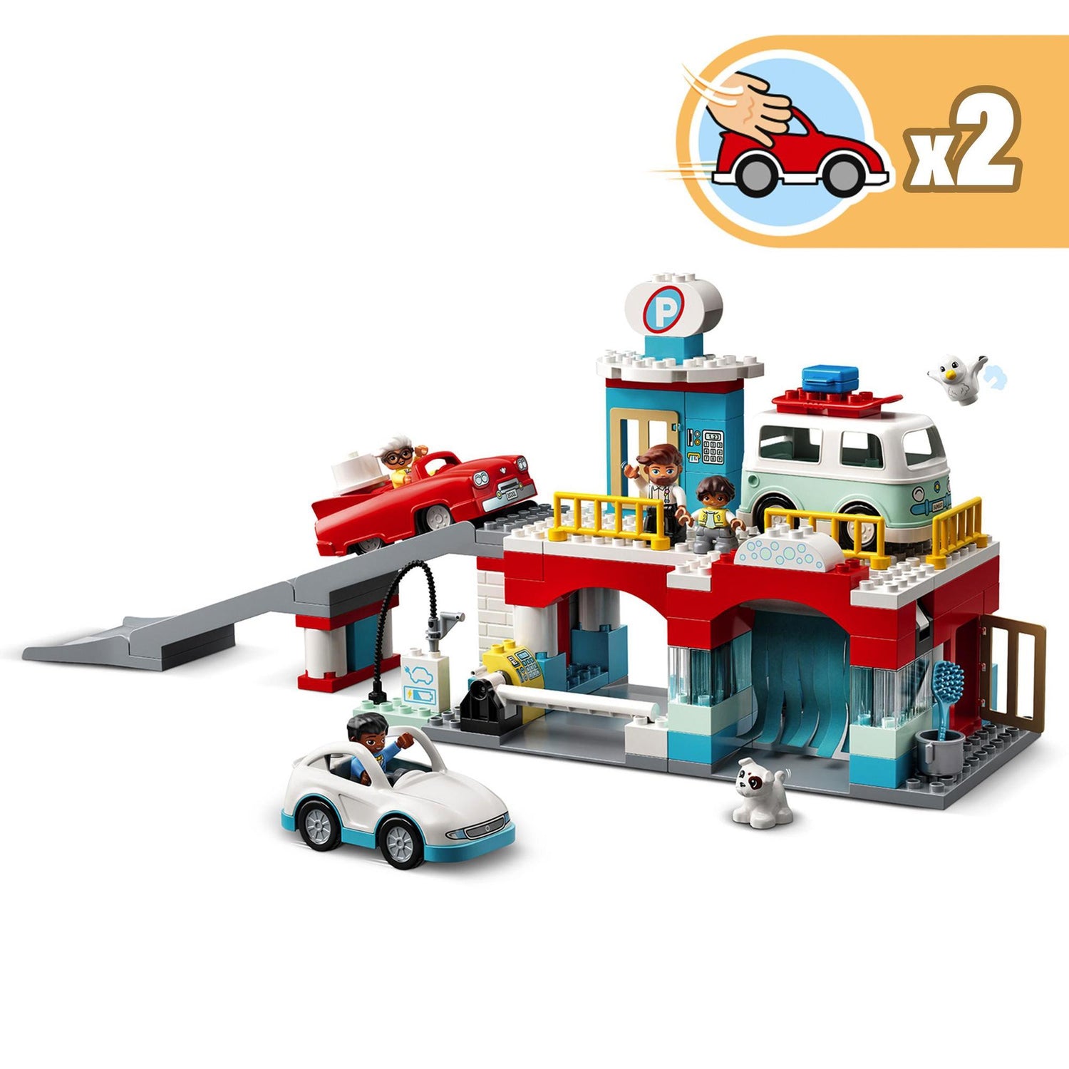 Lego® | 10948 | Parkhaus mit Autowaschanlage