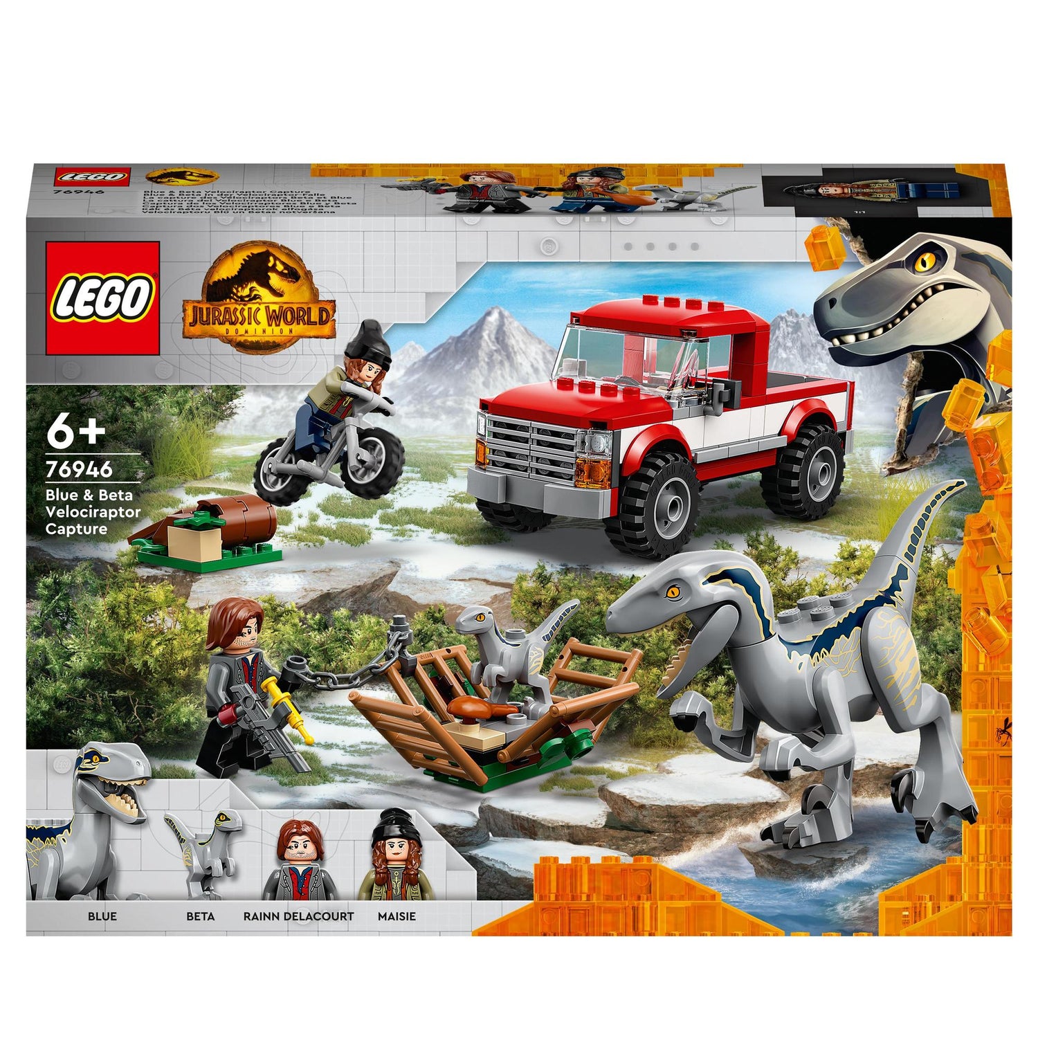 LEGO® | 76946 | Blue & Beta in der Velociraptor-Falle