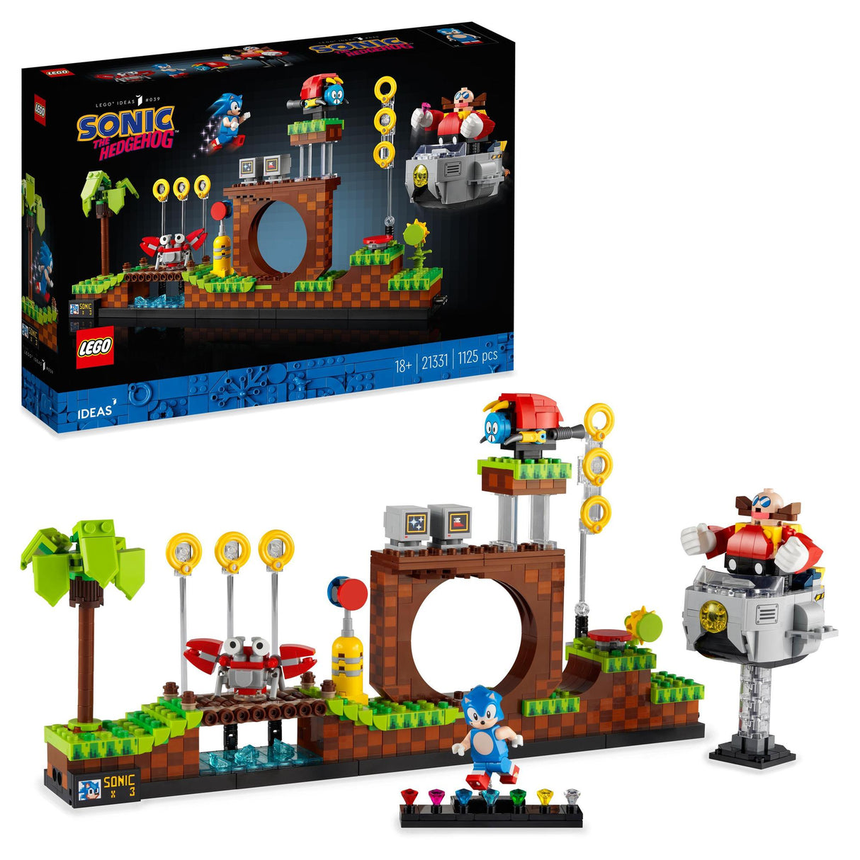 LEGO® | 21331 | Sonic the Hedgehog™ – Green Hill Zone