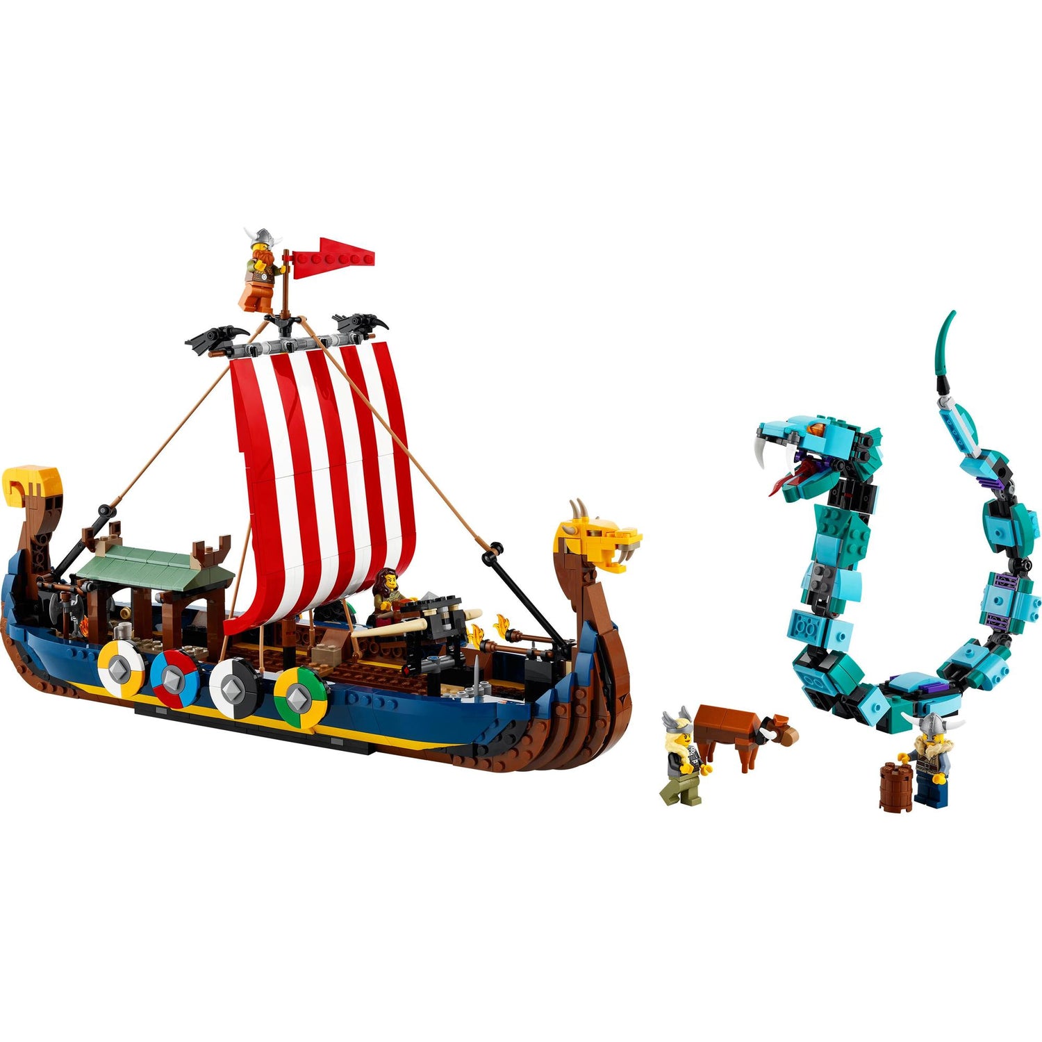 LEGO® | 31132 | Wikingerschiff mit Midgardschlange