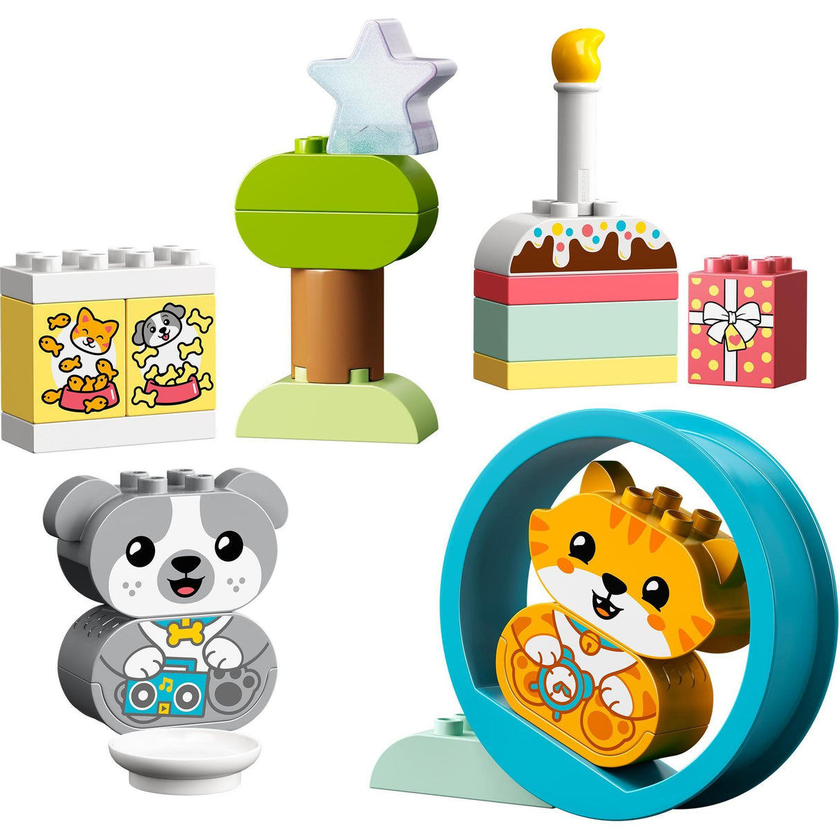 LEGO® | 10977 | Mein erstes Hündchen & Kätzchen – mit Ton