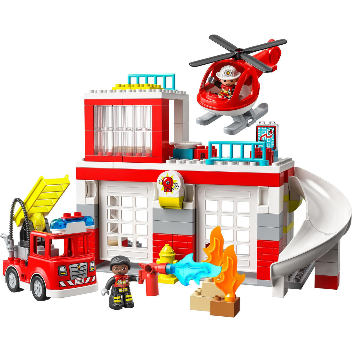 Lego® | 10970 | Feuerwehrwache mit Hubschrauber