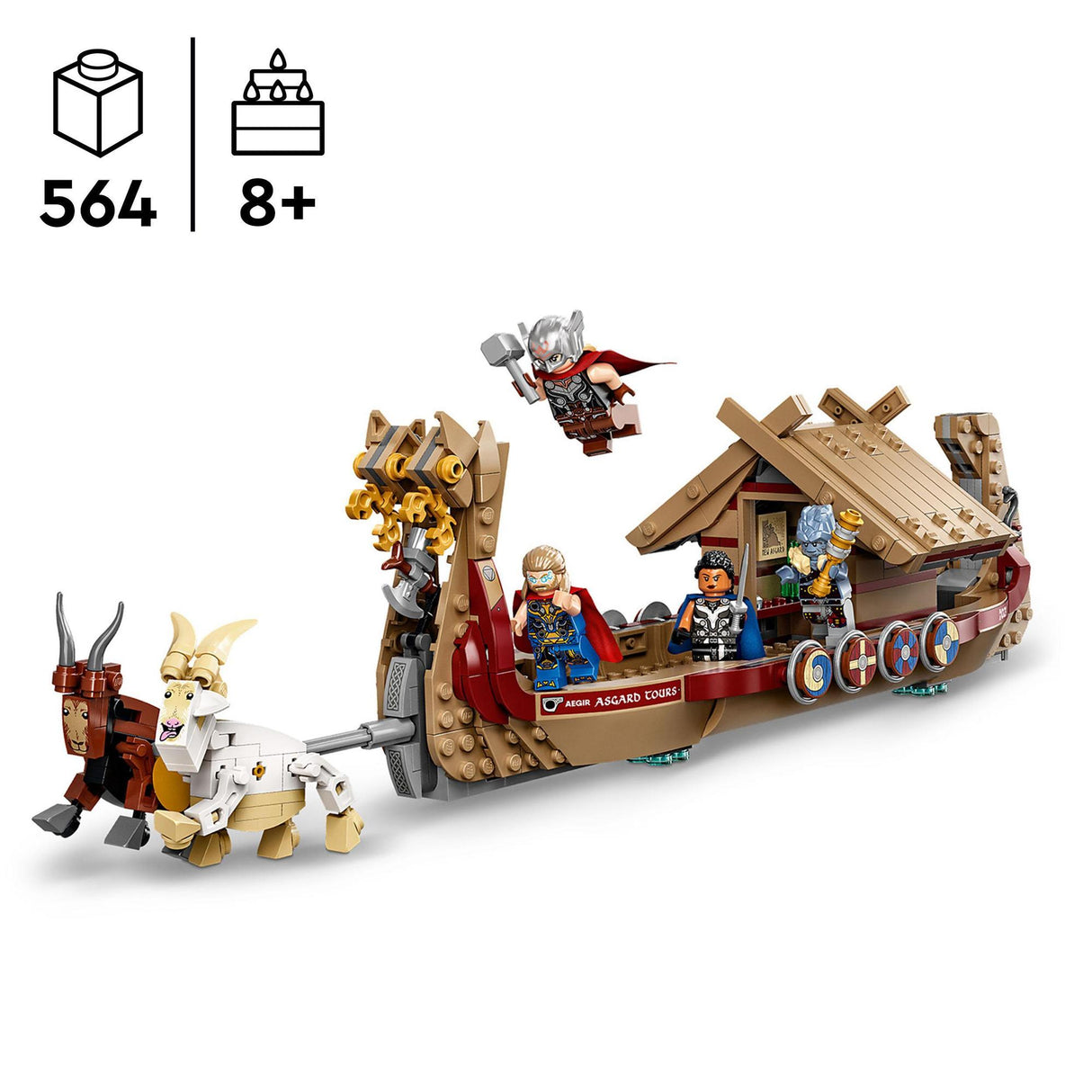 LEGO® | 76208 | Das Ziegenboot