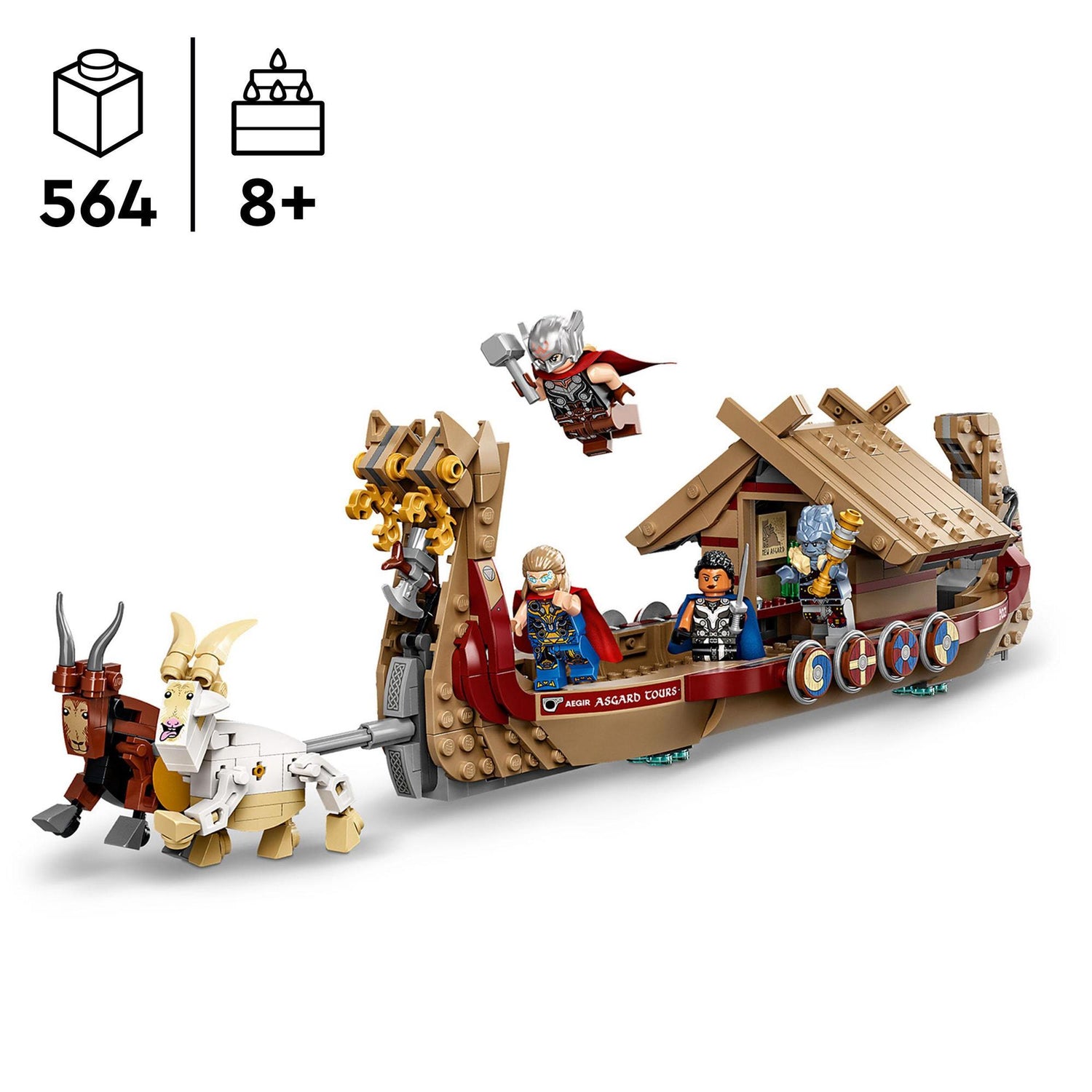 LEGO® | 76208 | Das Ziegenboot