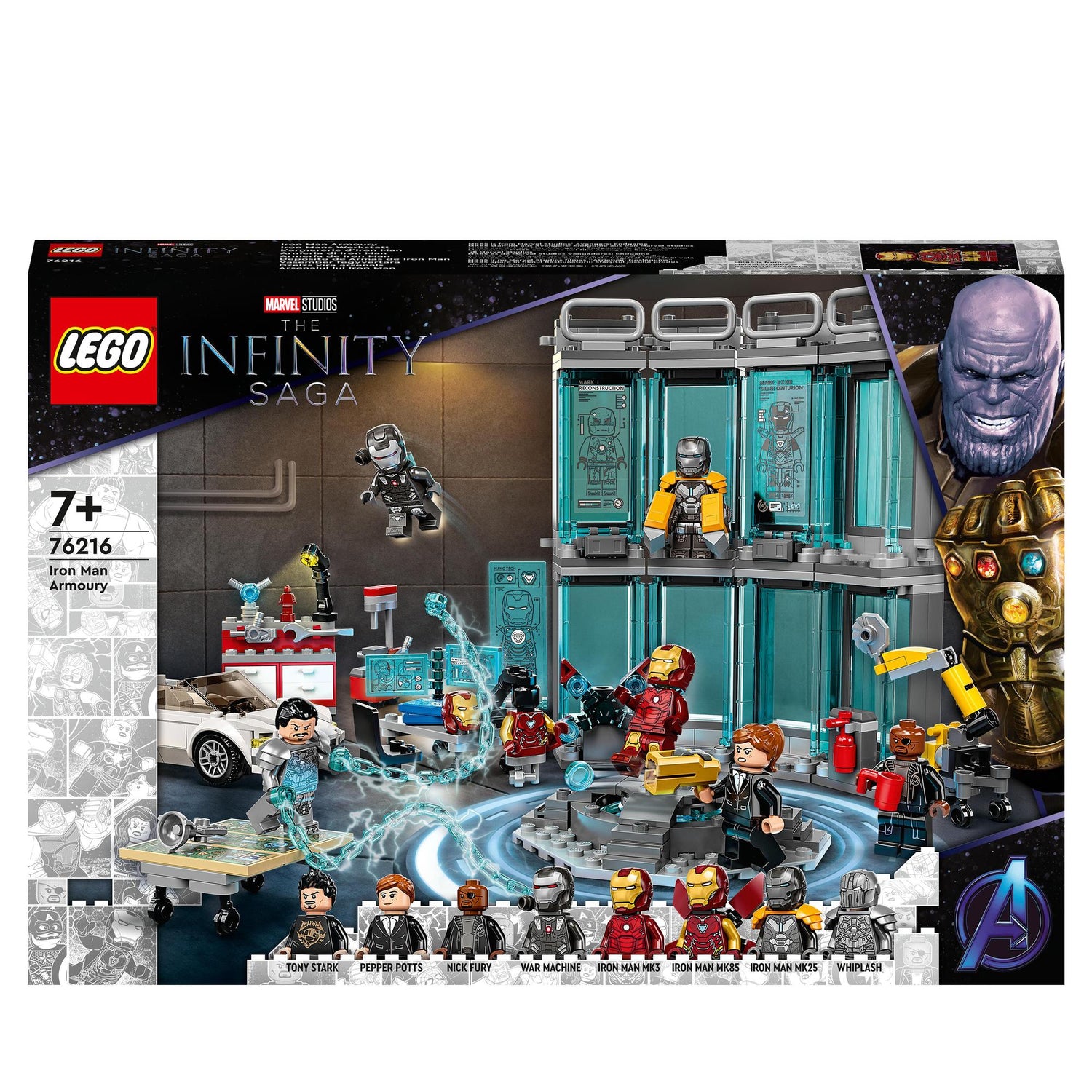 LEGO® | 76216 | Iron Mans Werkstatt