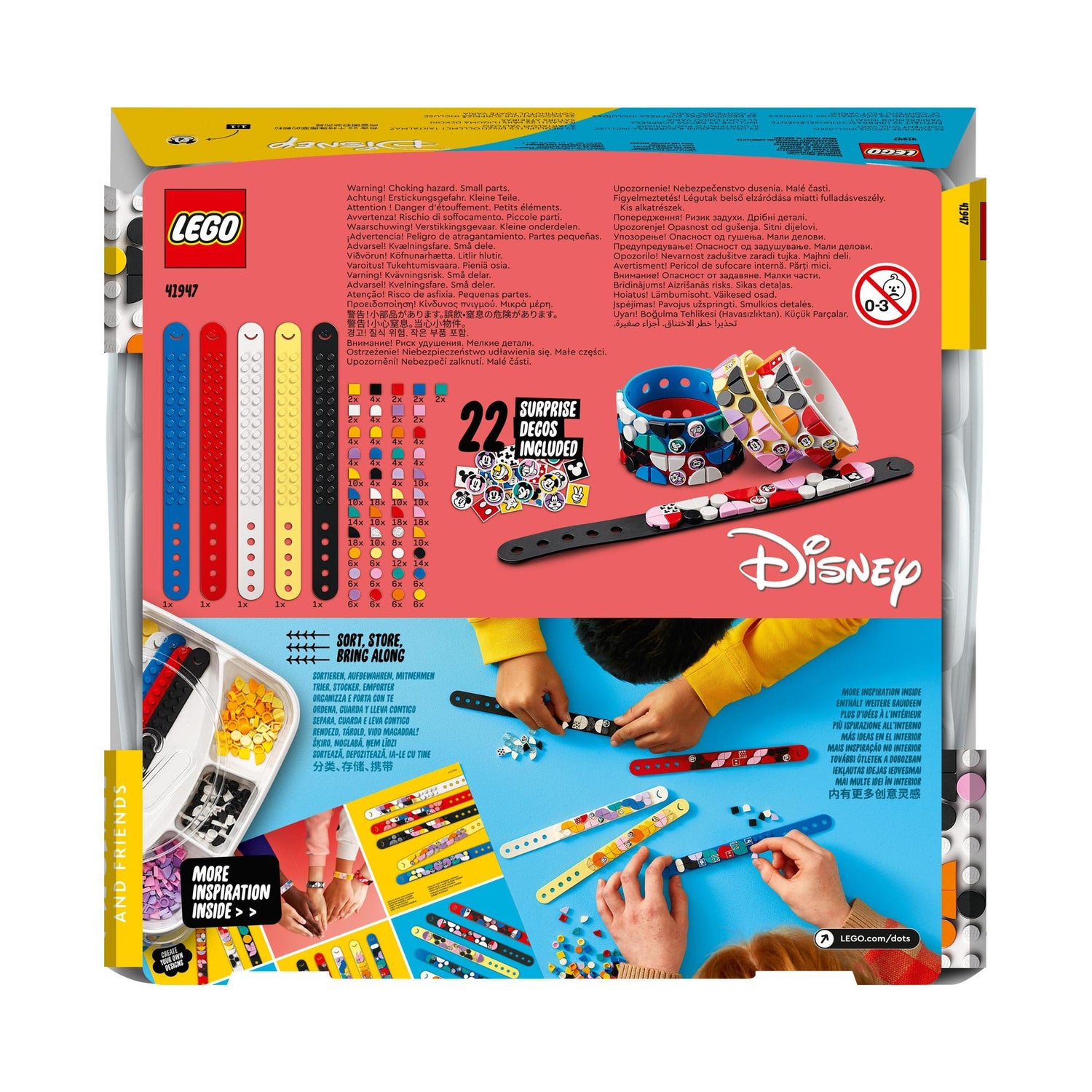 LEGO® | 41947 | Mickys Armband-Kreativset