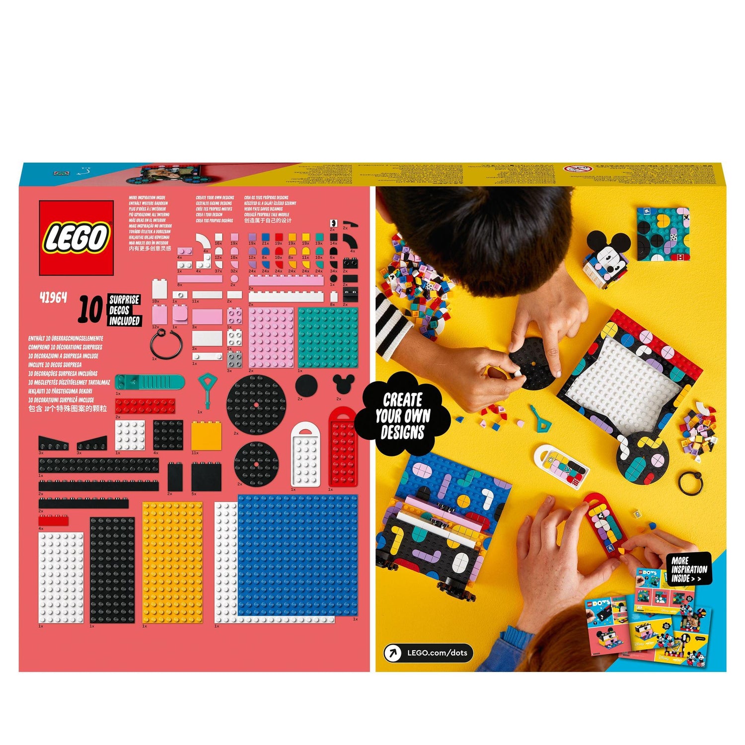 LEGO® | 41964 | Micky & Minnie Kreativbox zum Schulanfang