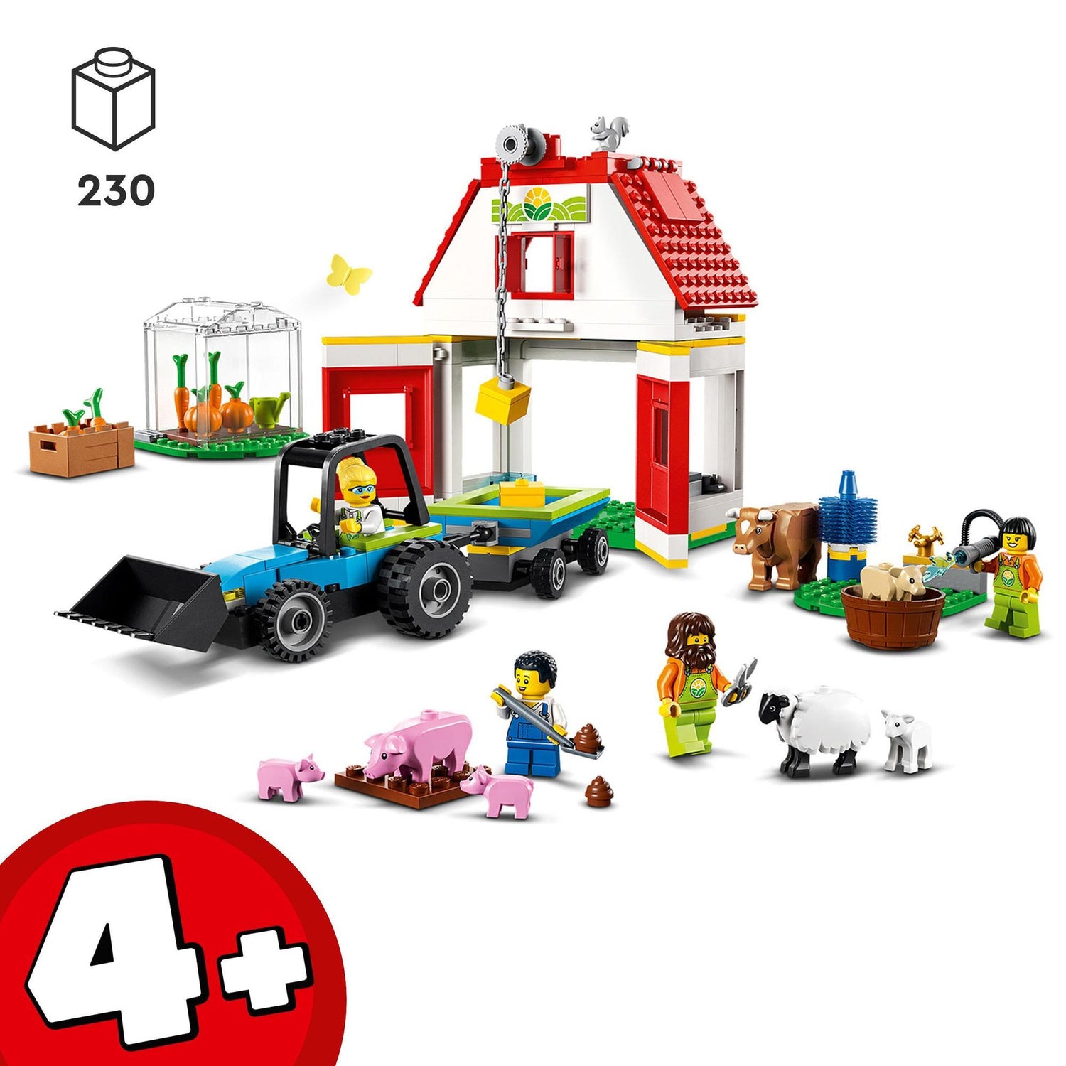 LEGO® | 60346 | Bauernhof mit Tieren