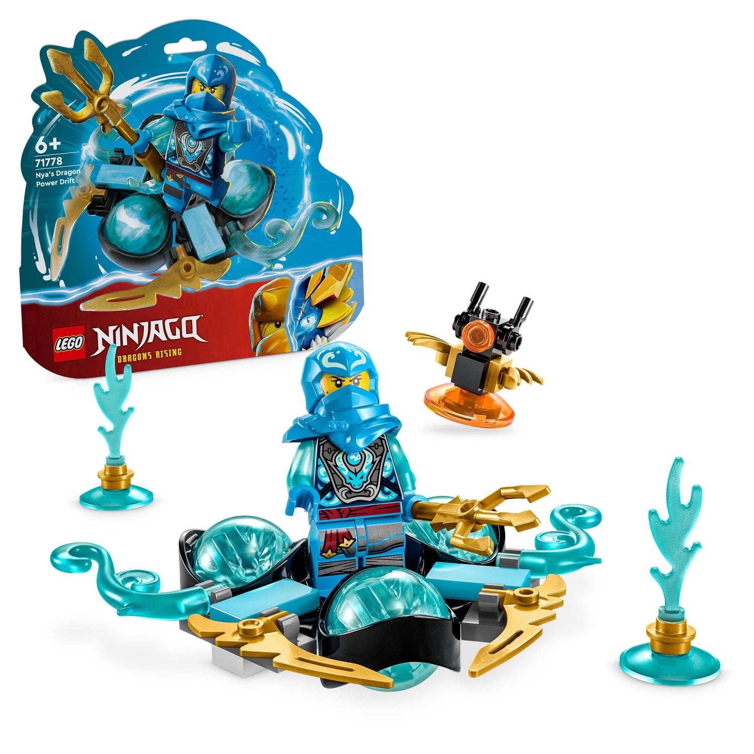 LEGO® | 71778 | Nyas Drachenpower-Spinjitzu-Drift