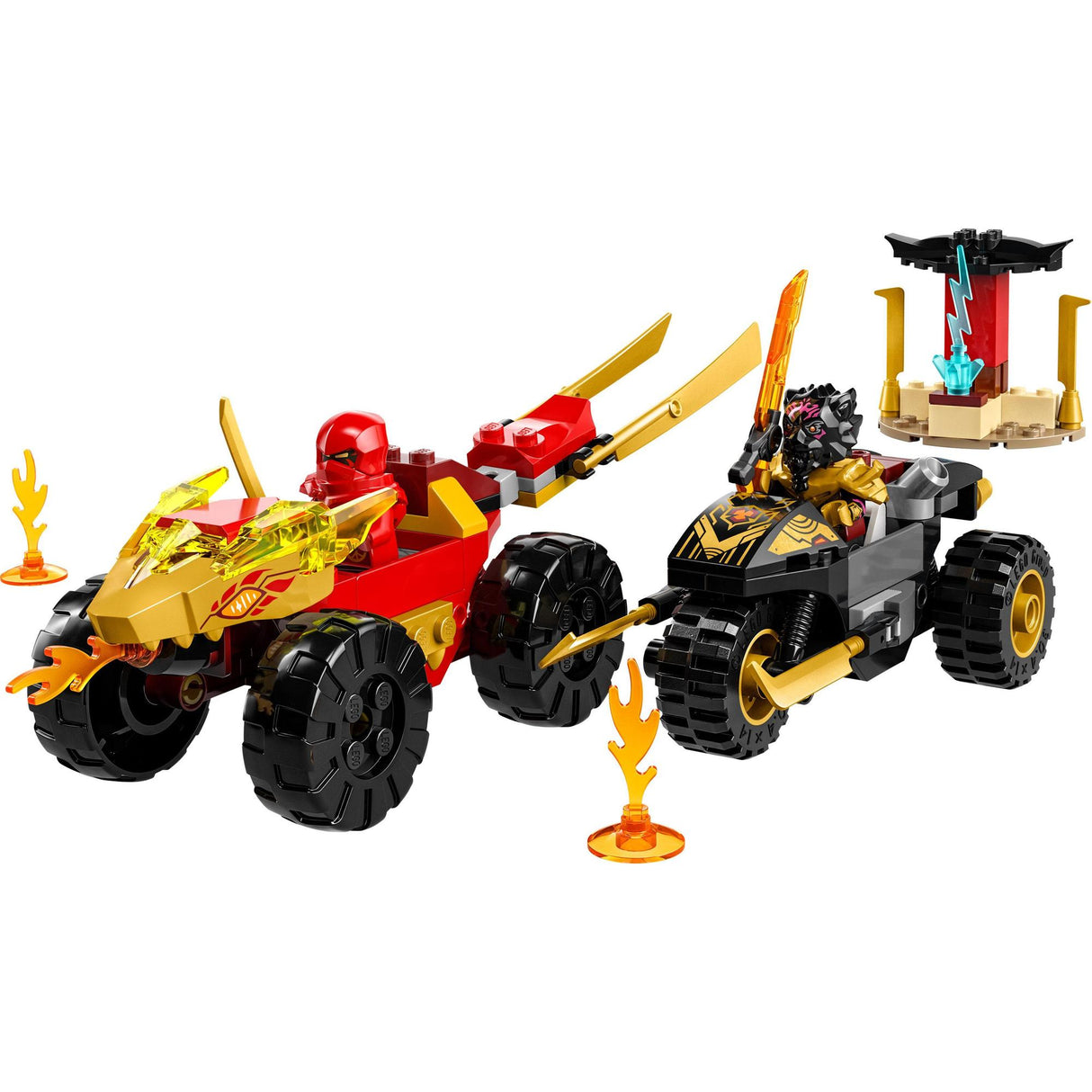 LEGO® | 71789 | Verfolgungsjagd mit Kais Flitzer und Ras' Mot
