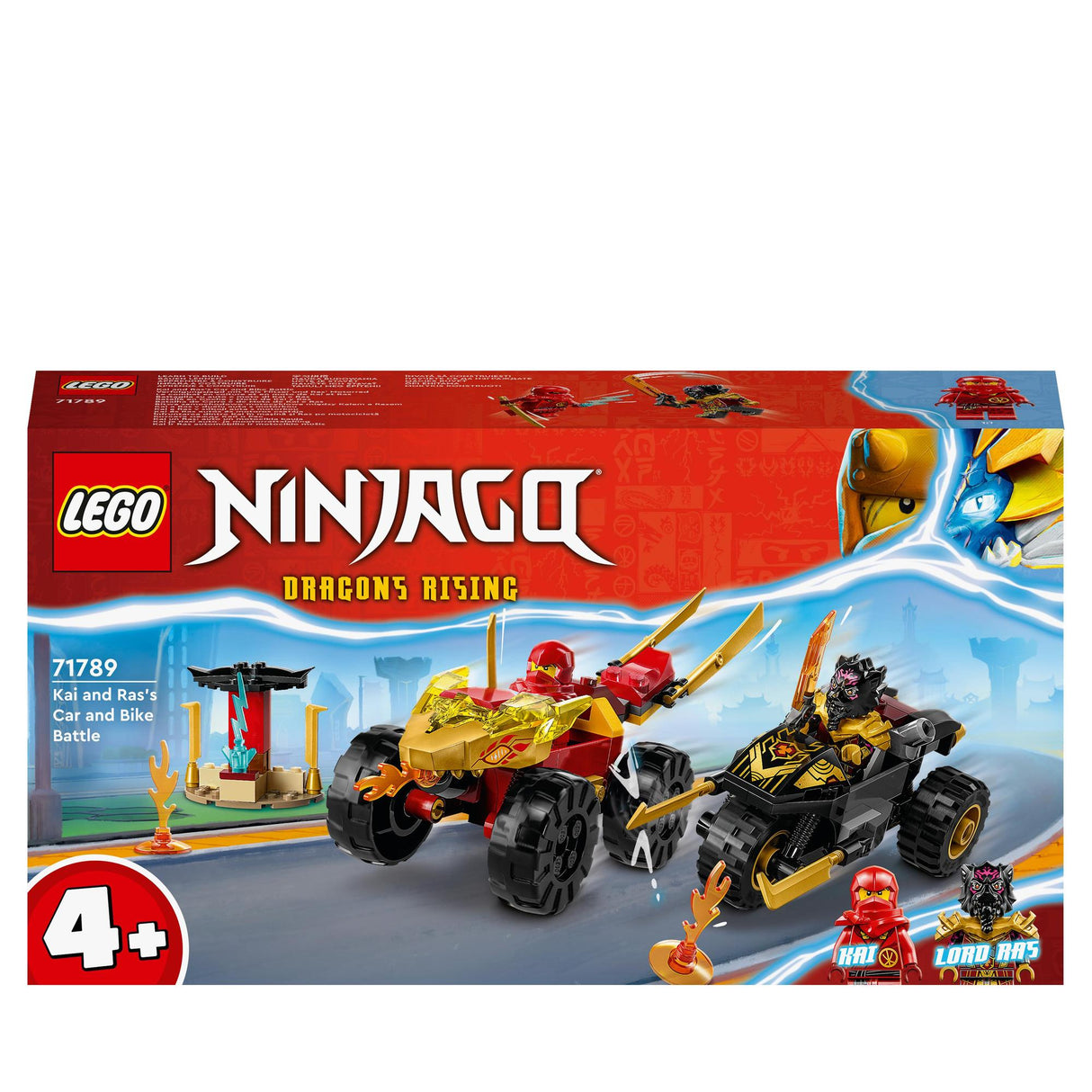 LEGO® | 71789 | Verfolgungsjagd mit Kais Flitzer und Ras' Mot