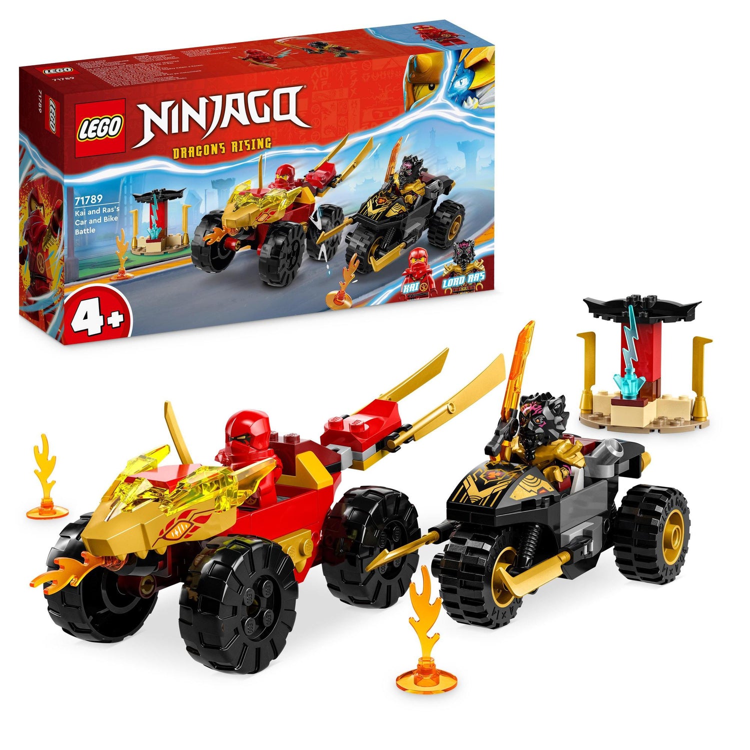 LEGO® | 71789 | Verfolgungsjagd mit Kais Flitzer und Ras' Mot