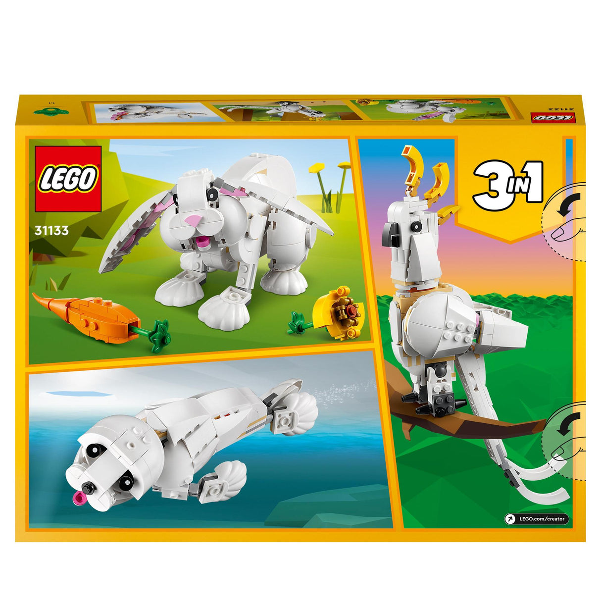 LEGO® | 31133 | Weißer Hase