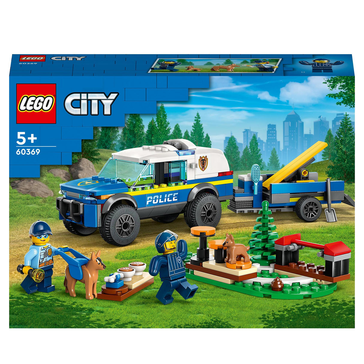 LEGO® | 60369 | Mobiles Polizeihunde-Training