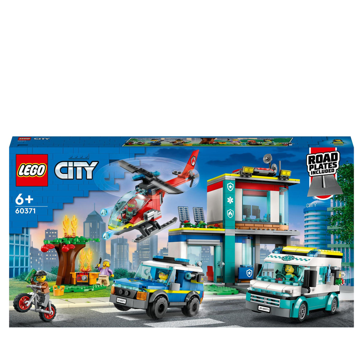 LEGO® | 60371 | Hauptquartier der Rettungsfahrzeuge
