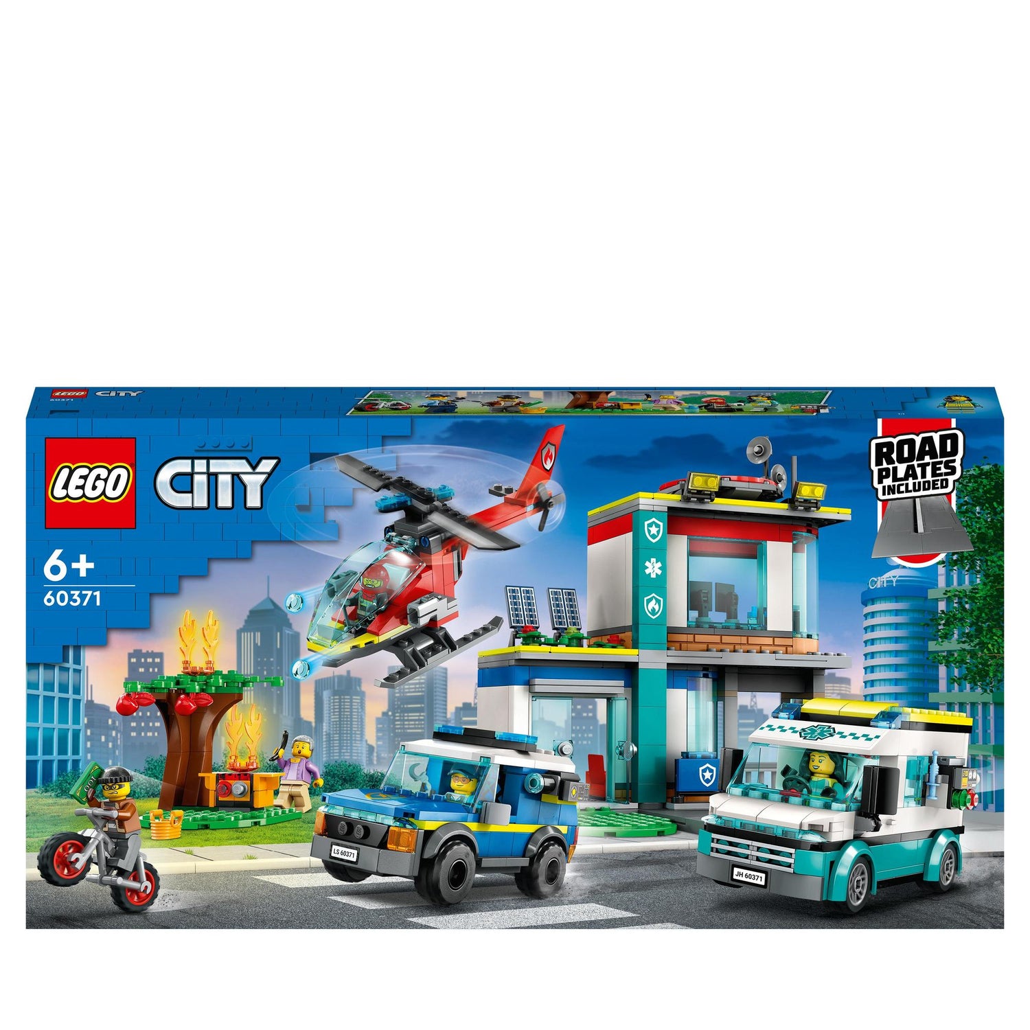 LEGO® | 60371 | Hauptquartier der Rettungsfahrzeuge