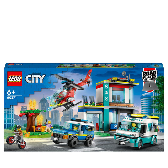 LEGO® | 60371 | Hauptquartier der Rettungsfahrzeuge