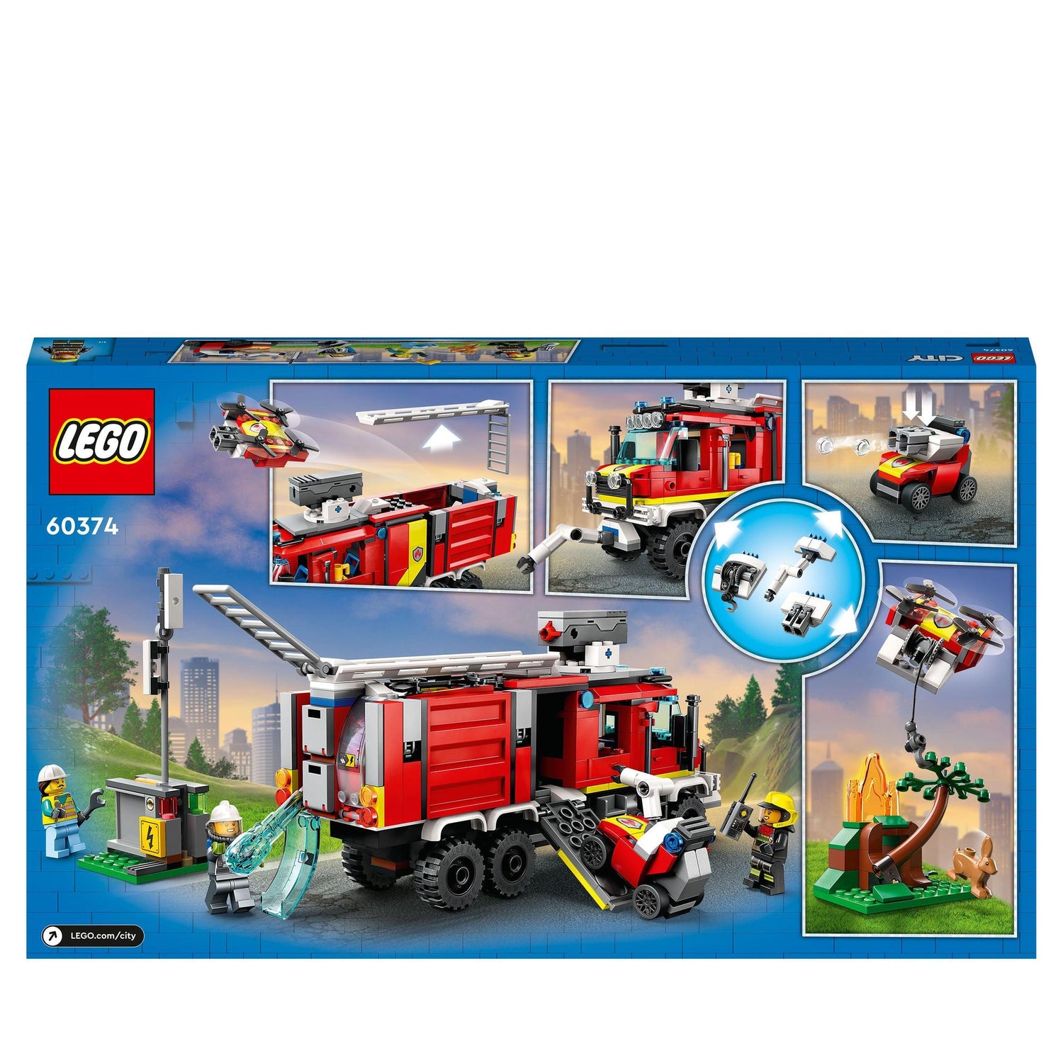 LEGO® | 60374 | Einsatzleitwagen der Feuerwehr