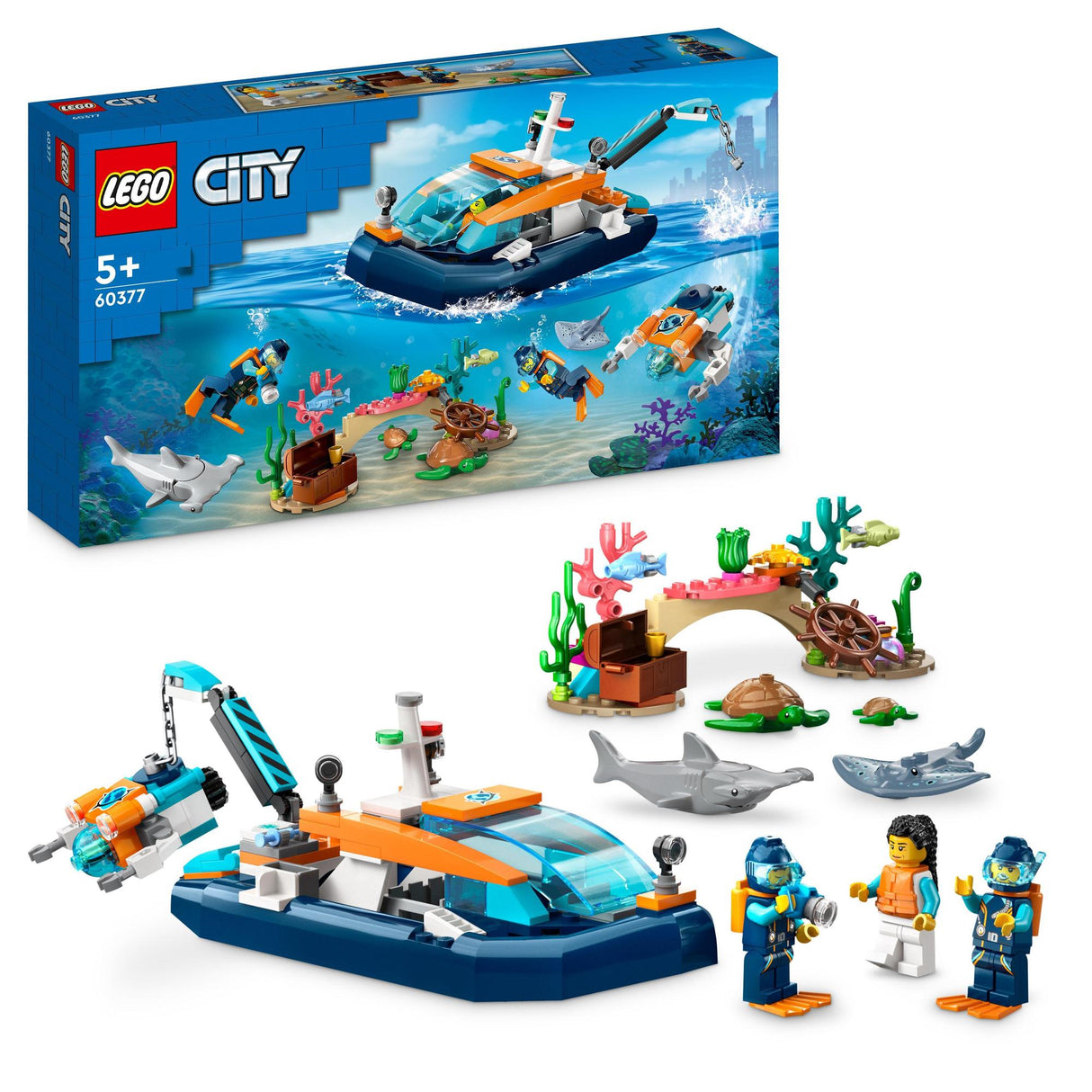 LEGO® | 60377 | Meeresforscher-Boot