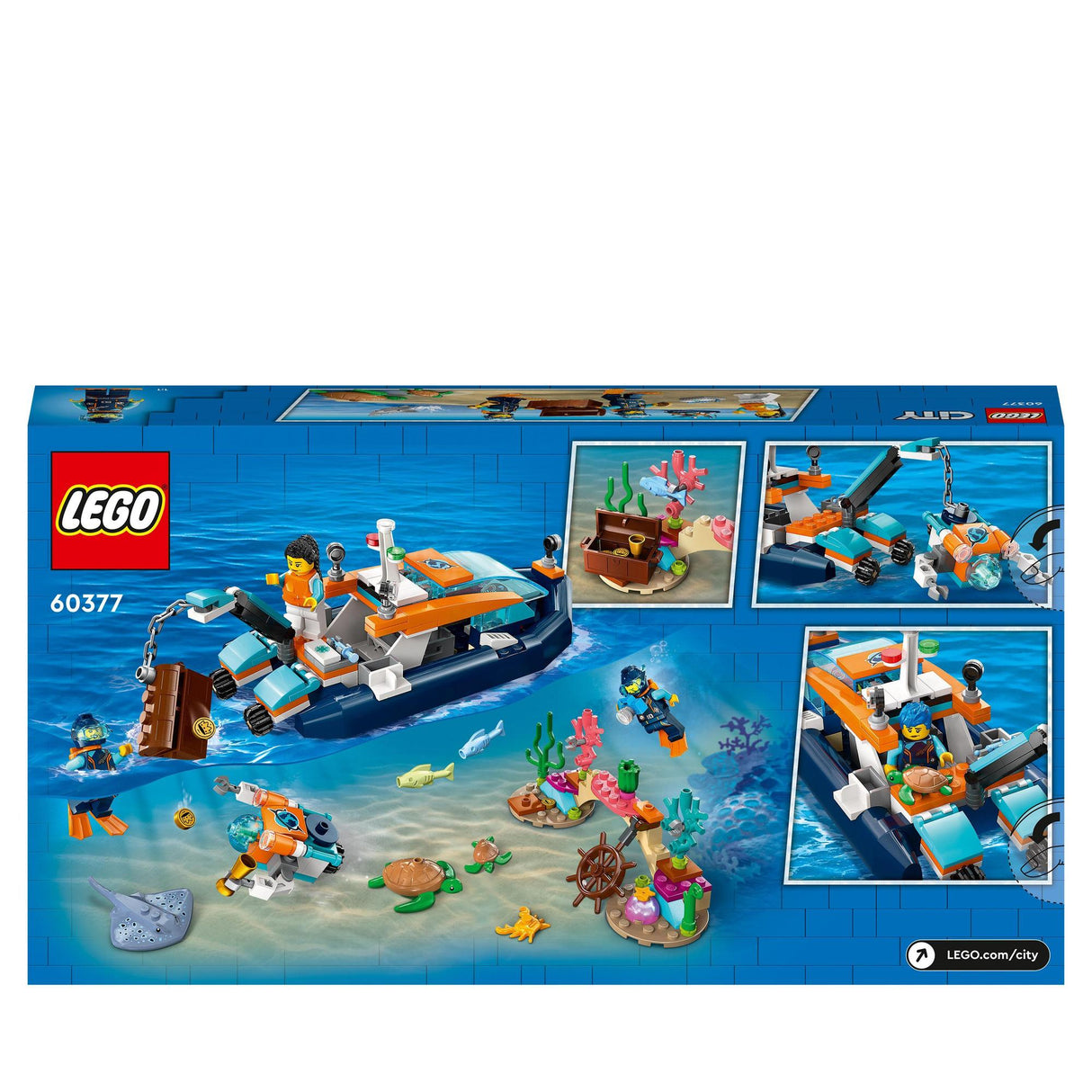 LEGO® | 60377 | Meeresforscher-Boot