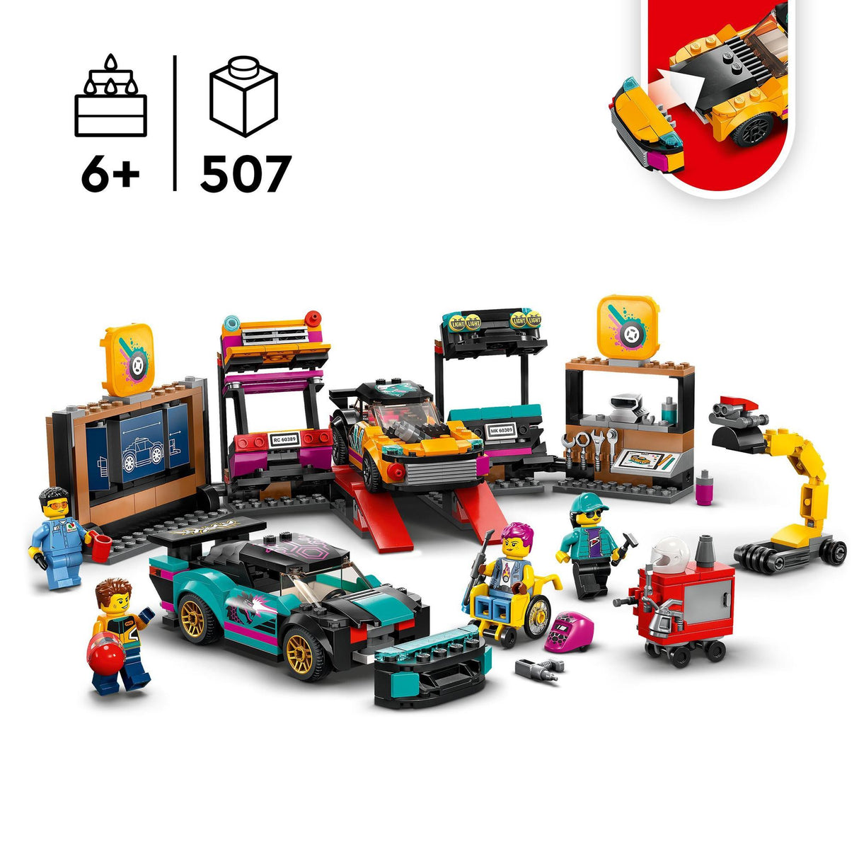 LEGO® | 60389 | Autowerkstatt