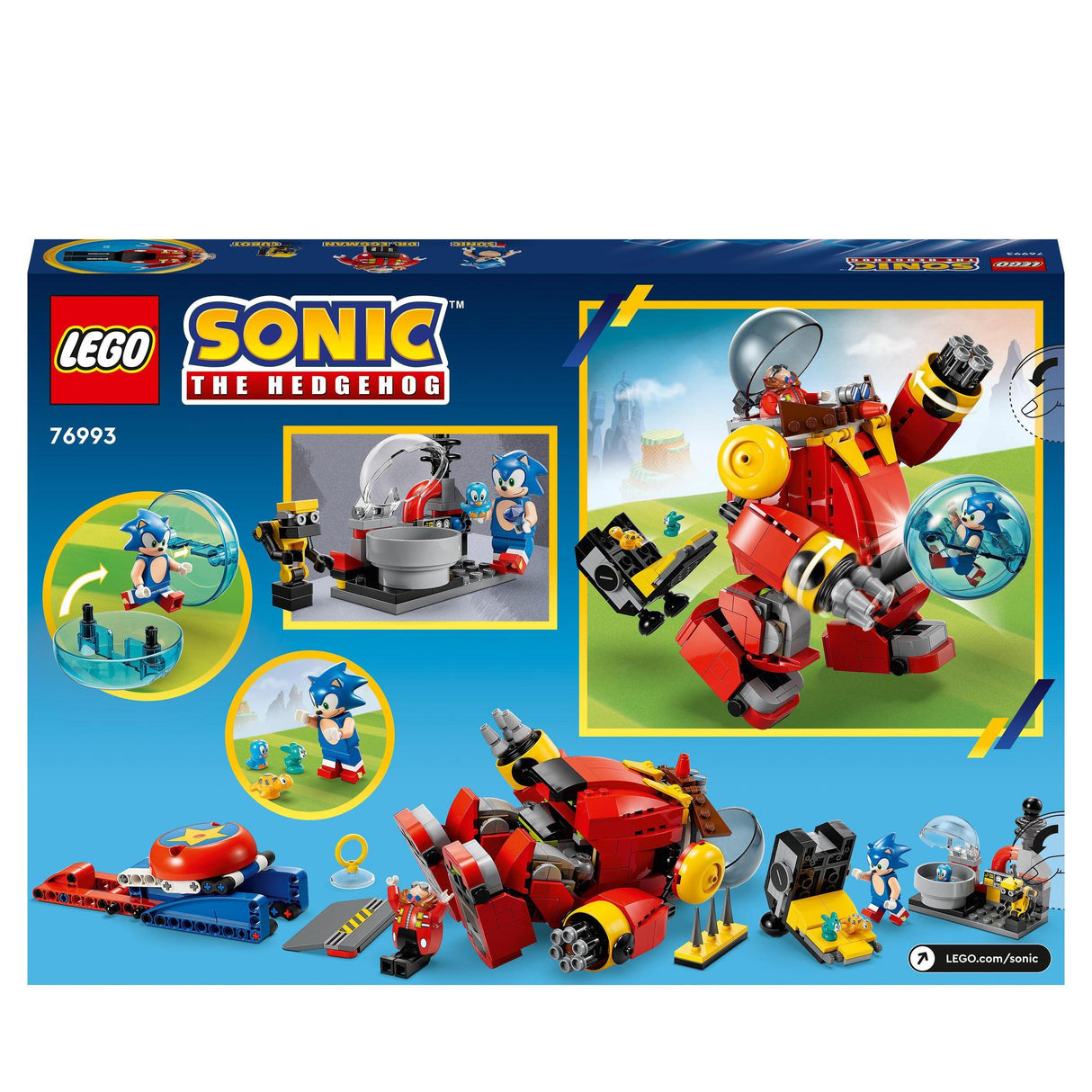 LEGO® | 76993 | Sonic vs. Dr. Eggmans Death Egg Robot