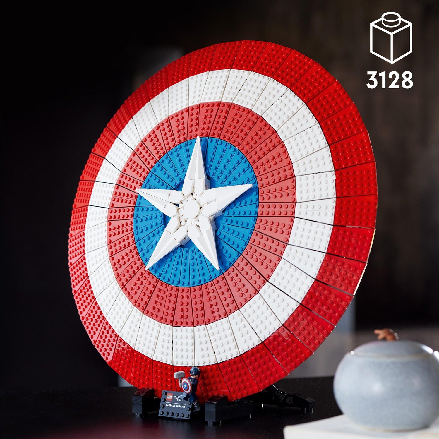 LEGO® | 76262 | Captain Americas Schild