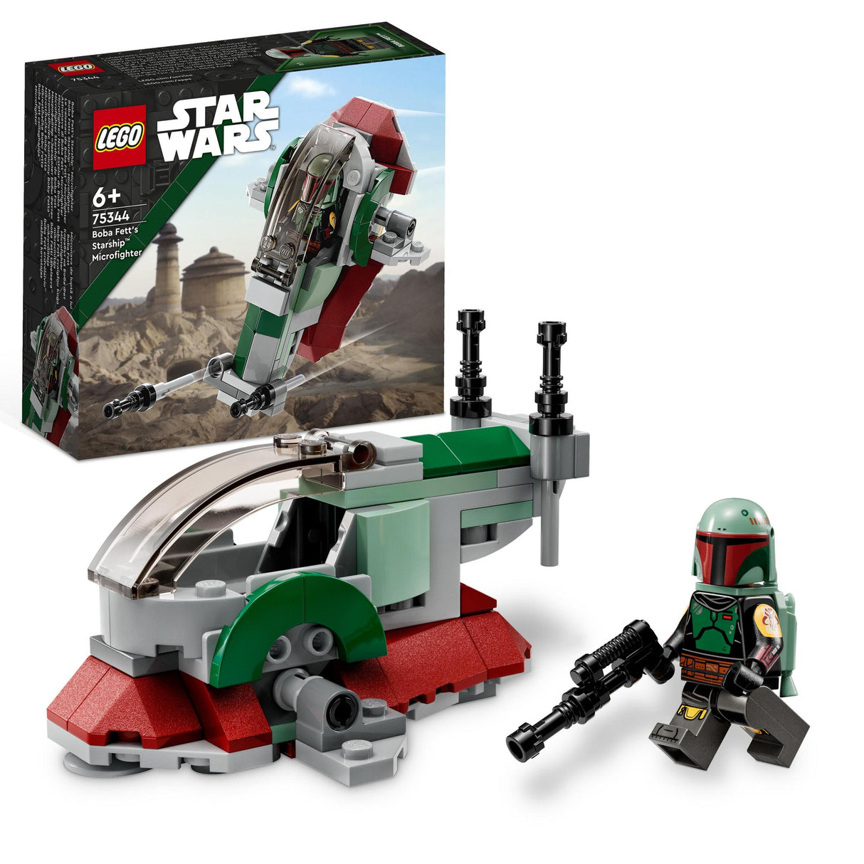 LEGO® | 75344 | Boba Fetts Starship™ – Microfighter