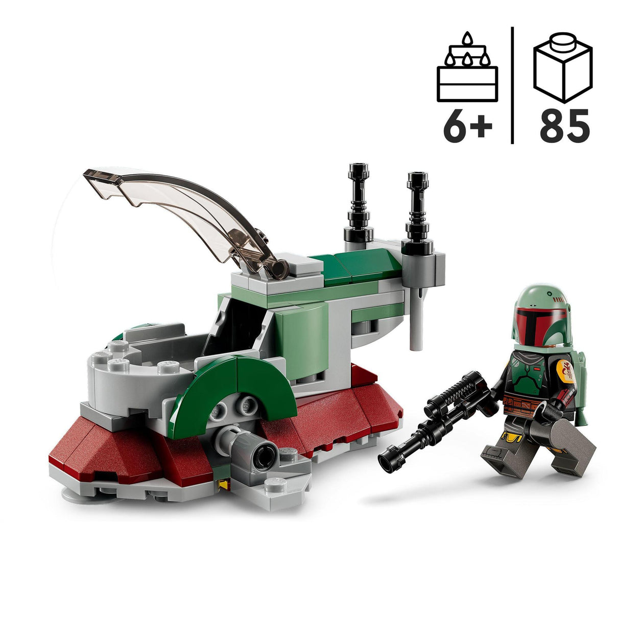 LEGO® | 75344 | Boba Fetts Starship™ – Microfighter