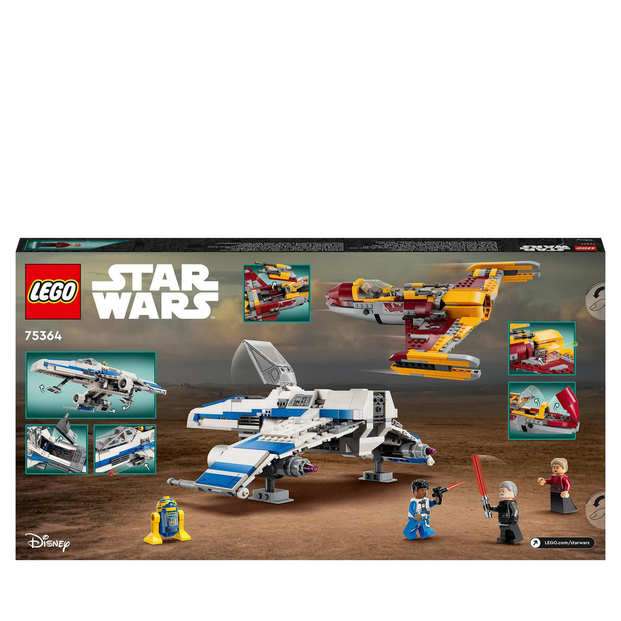 LEGO® | 75364 | New Republic E-Wing vs. Shin Hatis Starfighte