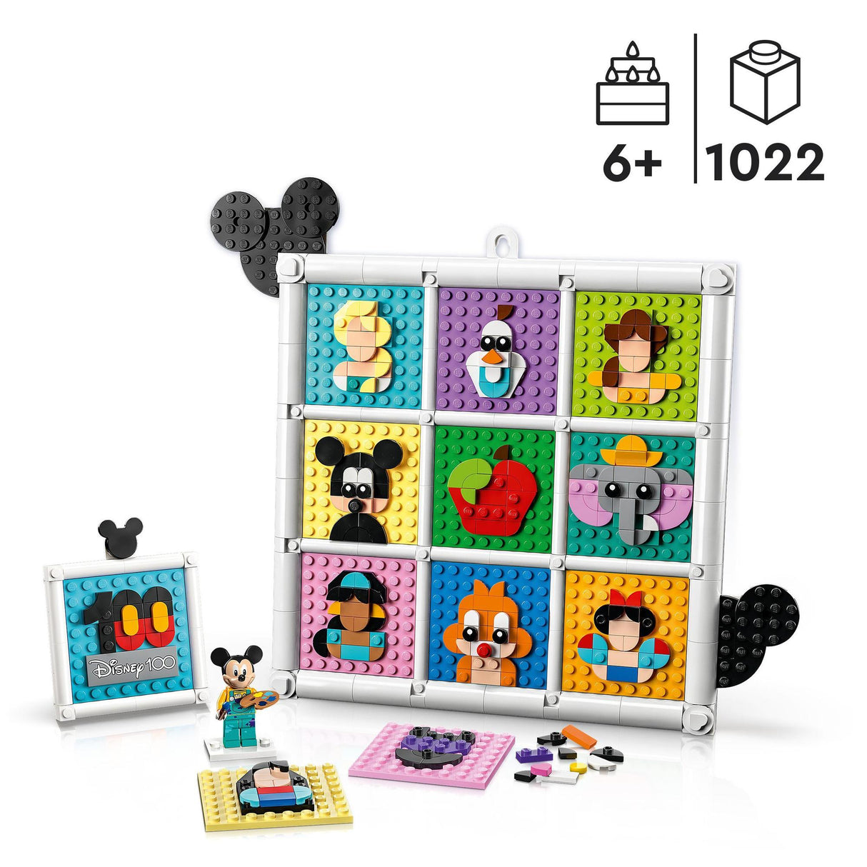 LEGO® | 43221 | 100 Jahre Disney Zeichentrickikonen