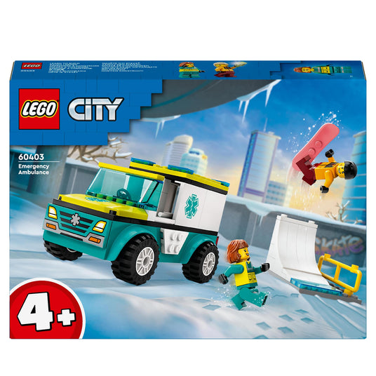 LEGO® | 60403 | Rettungswagen und Snowboarder