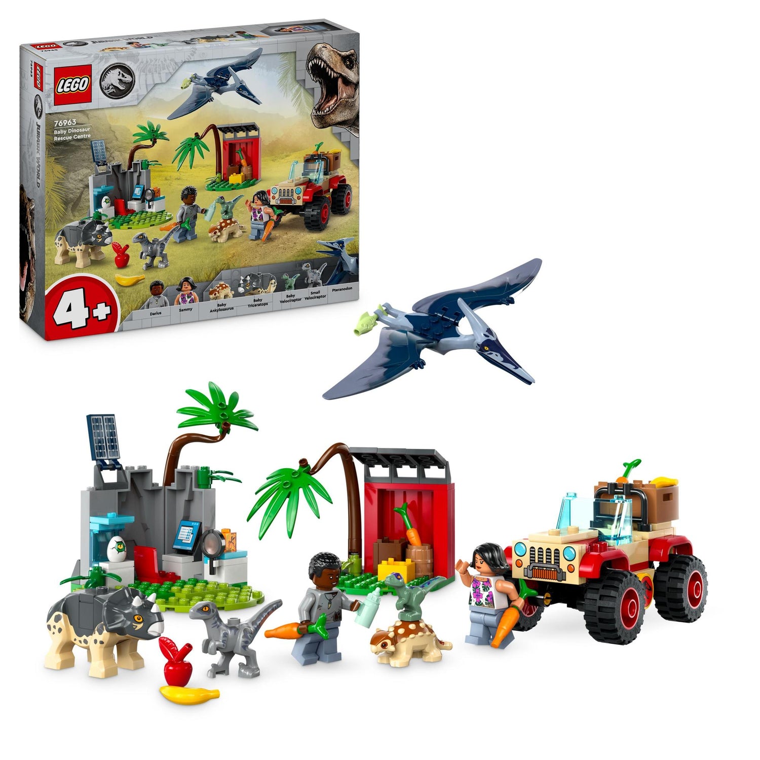 LEGO® | 76963 | Rettungszentrum für Baby-Dinos