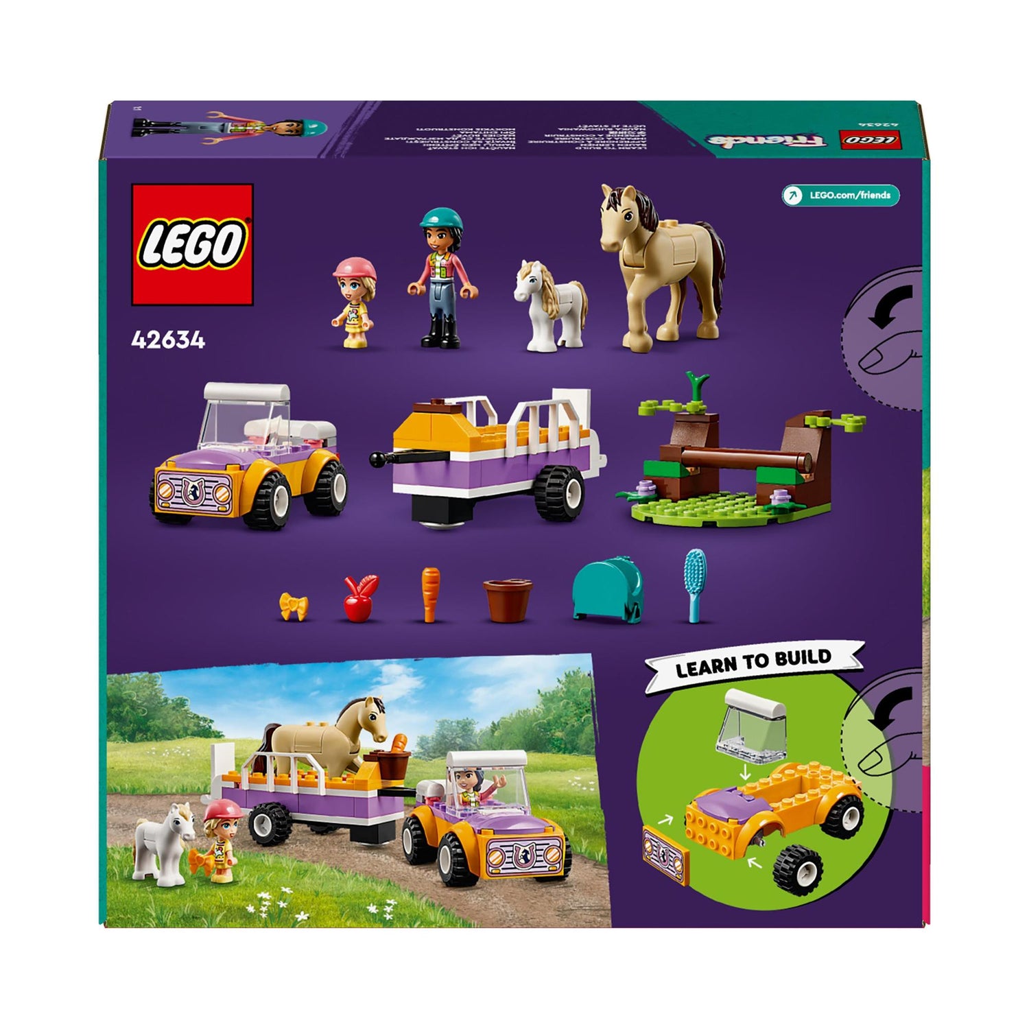 LEGO® | 42634 | Pferde- und Pony-Anhänger