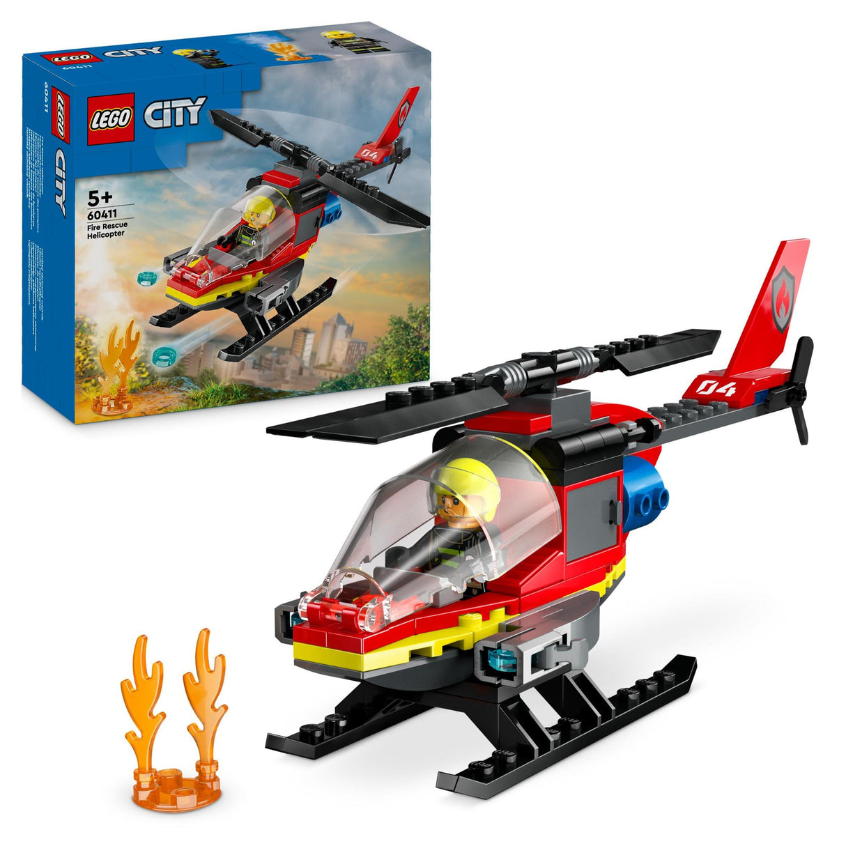 LEGO® | 60411 | Feuerwehrhubschrauber