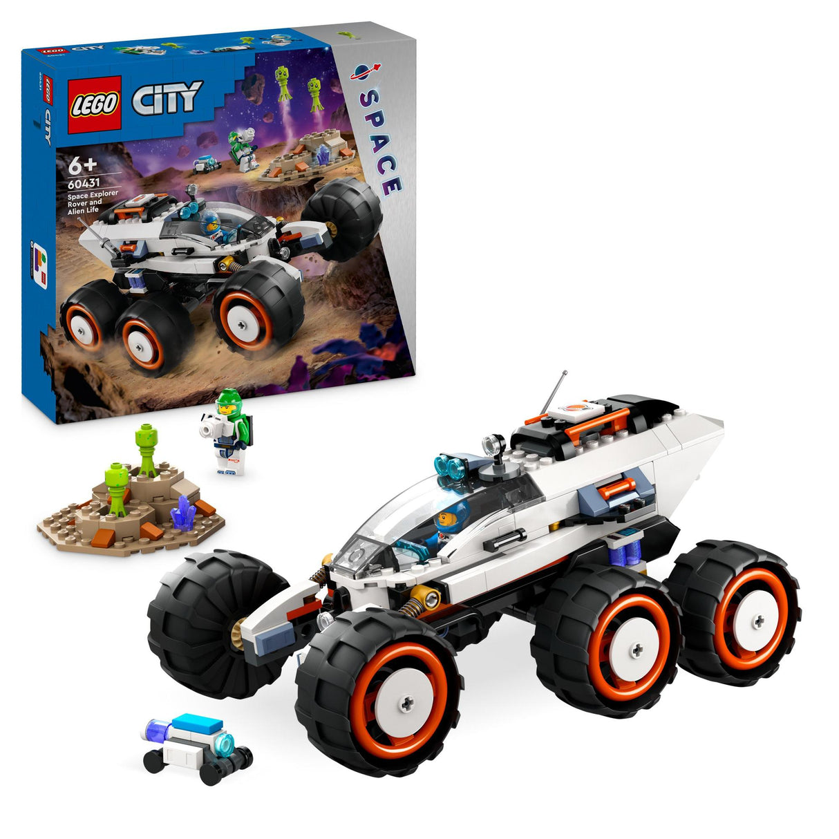 LEGO® | 60431 | Weltraum-Rover mit Außerirdischen