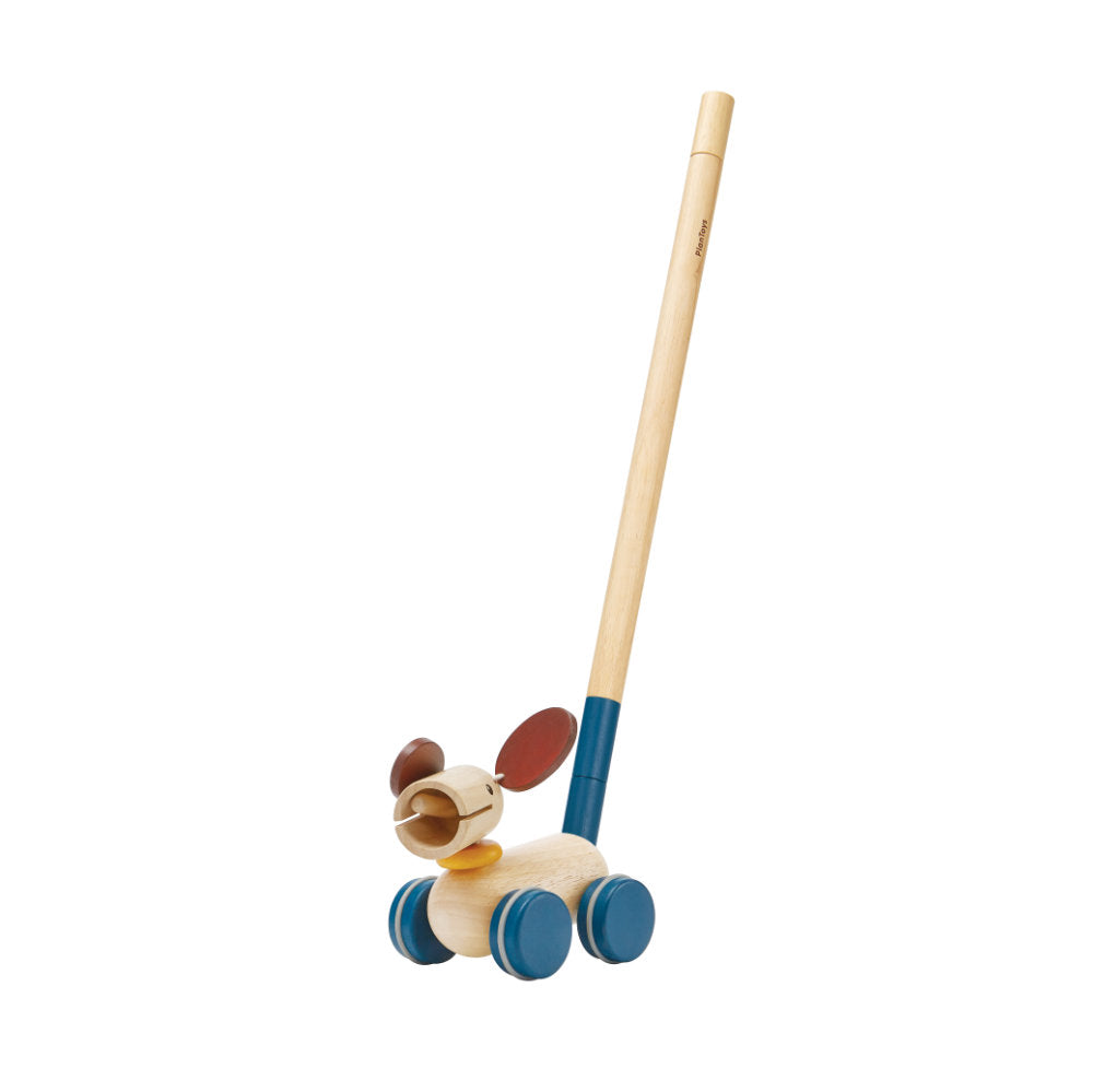 PlanToys | Nachziehtier Welpe