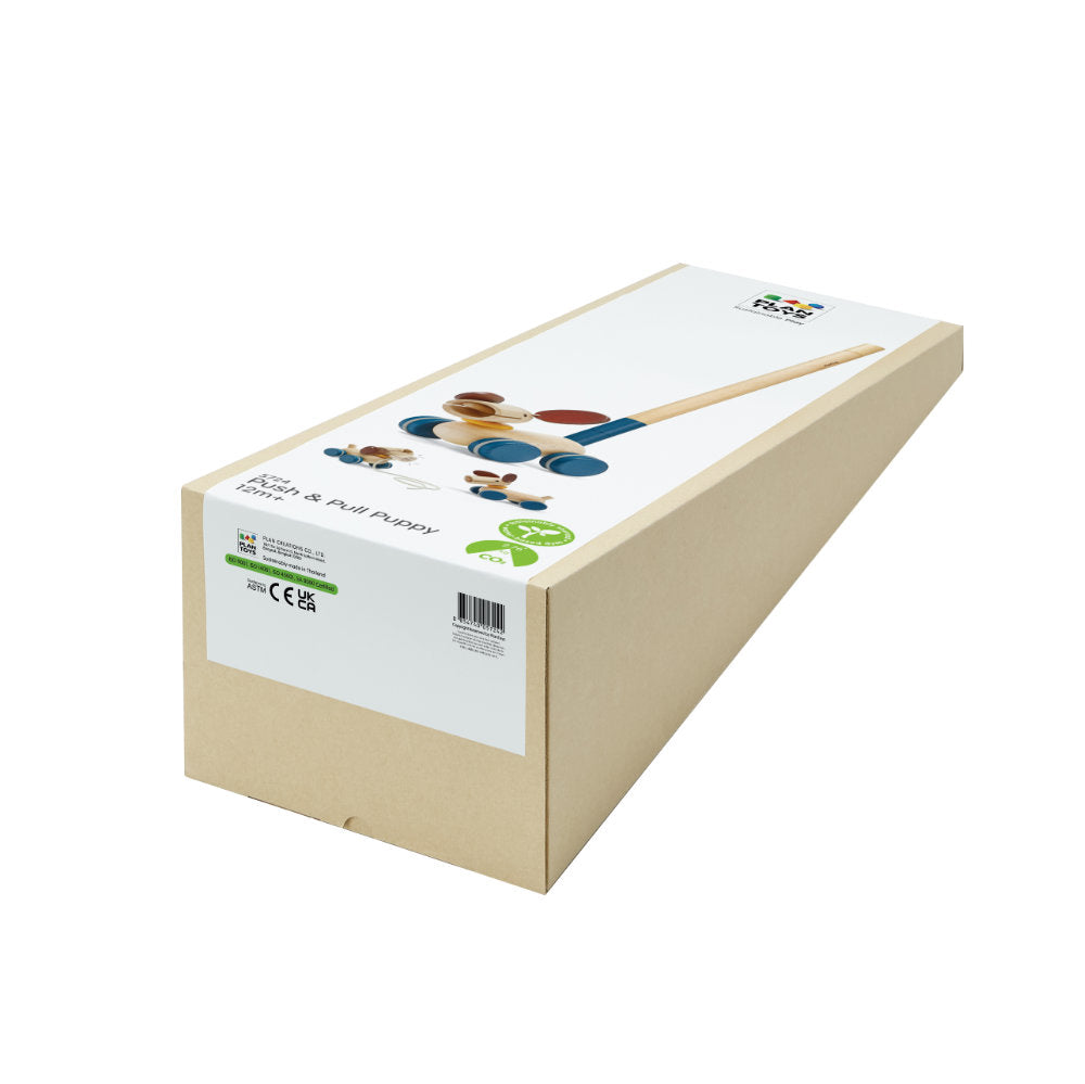PlanToys | Nachziehtier Welpe