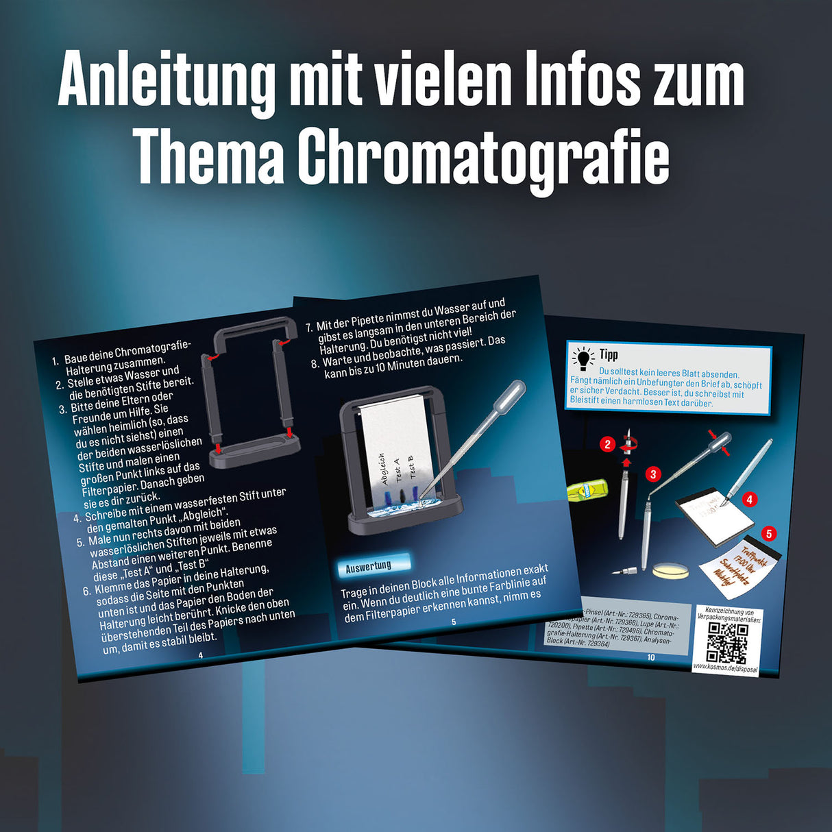KOSMOS | Die drei ??? Schrift-Labor