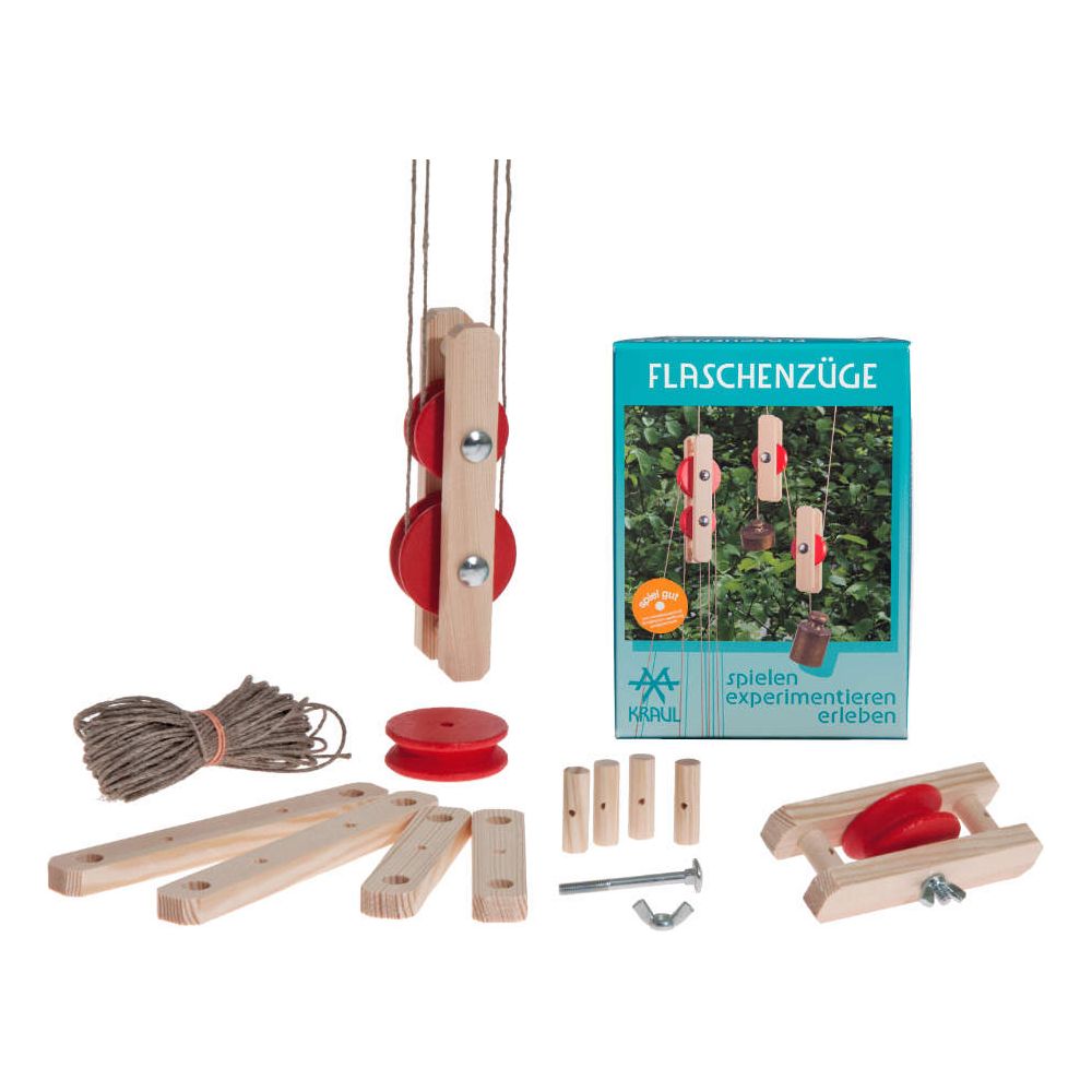 KRAUL | Experimentierkasten | Flaschenzug
