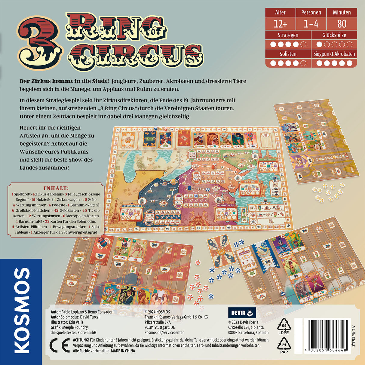 KOSMOS | 3 Ring Circus