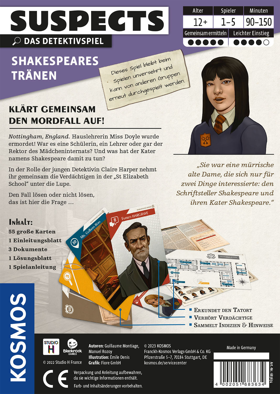 KOSMOS | Suspects: Shakespeares Tränen