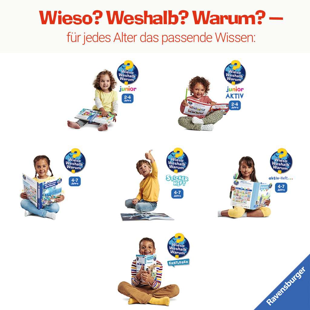 Ravensburger | Wieso? Weshalb? Warum? junior, Band 73: Tiere der Welt