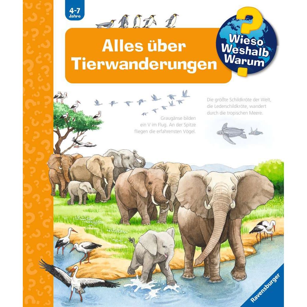 Ravensburger | Wieso? Weshalb? Warum?, Band 37: Alles über Tierwanderungen