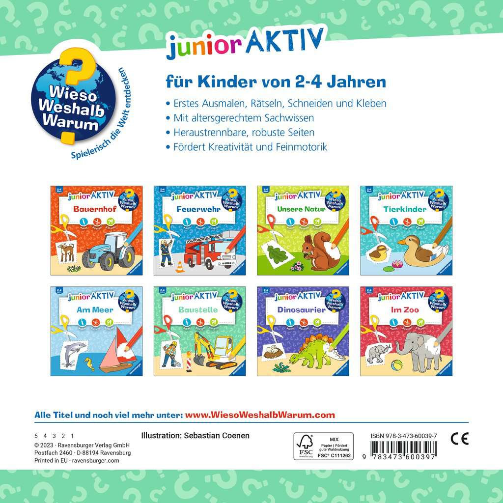 Ravensburger | Wieso? Weshalb? Warum? junior AKTIV: Baustelle