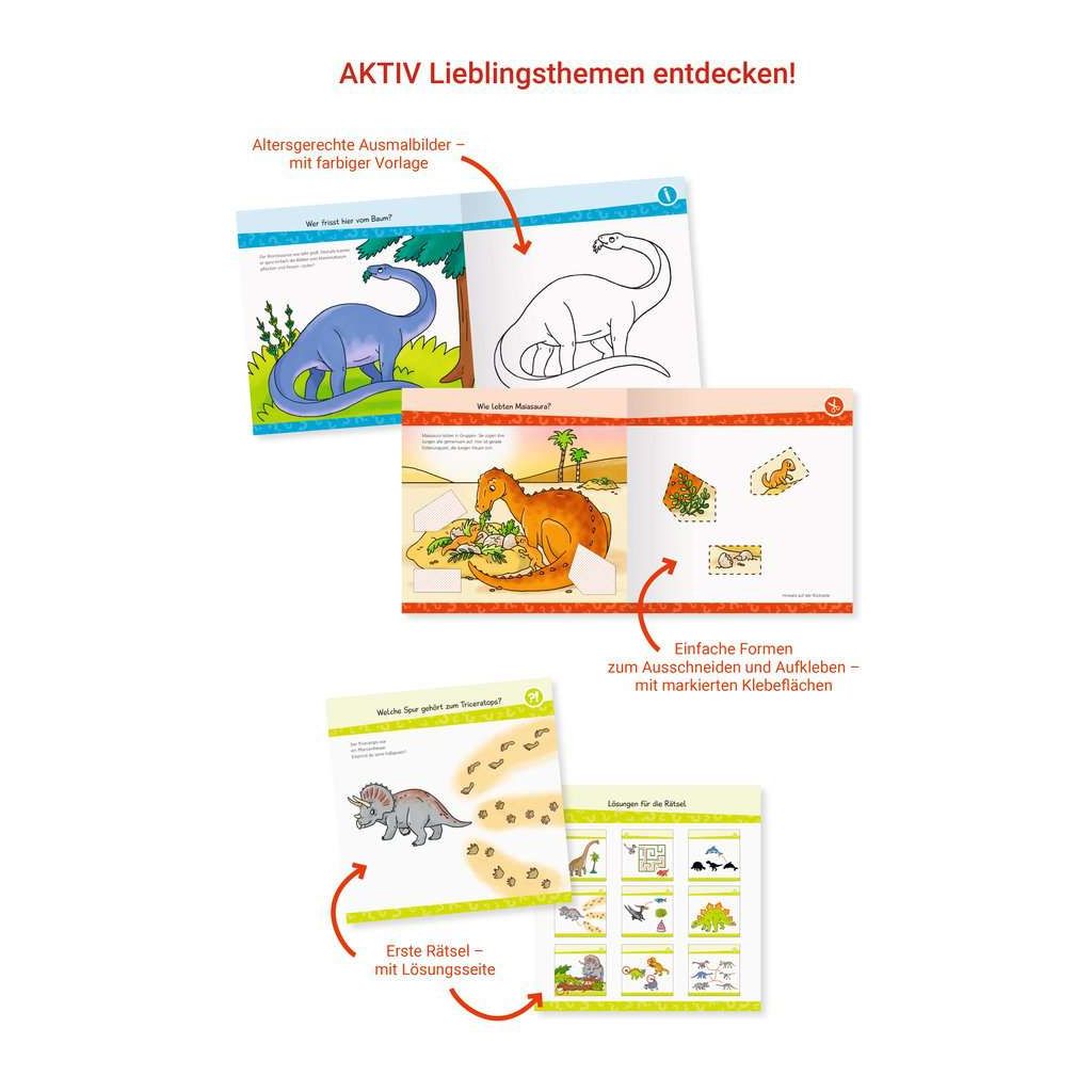 Ravensburger | Wieso? Weshalb? Warum? junior AKTIV: Dinosaurier