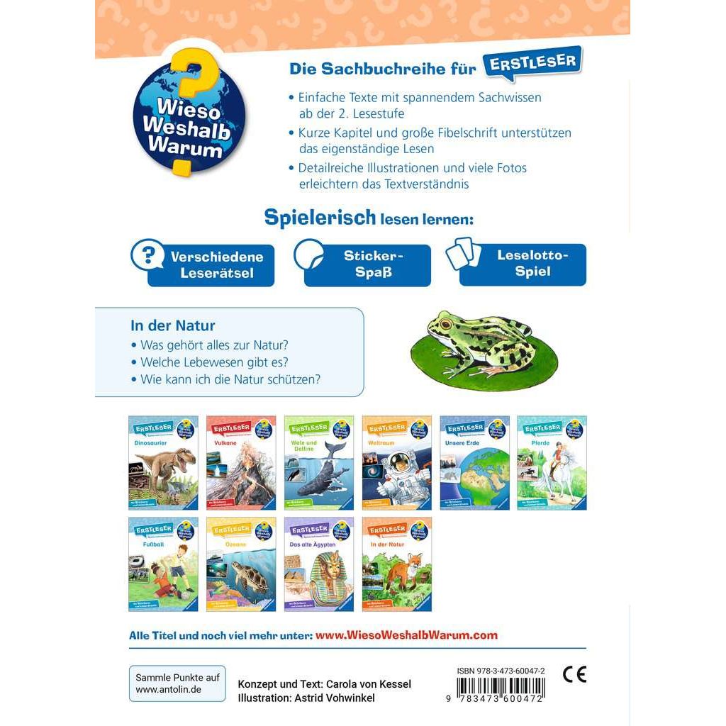 Ravensburger | Wieso? Weshalb? Warum? Erstleser, Band 10: In der Natur