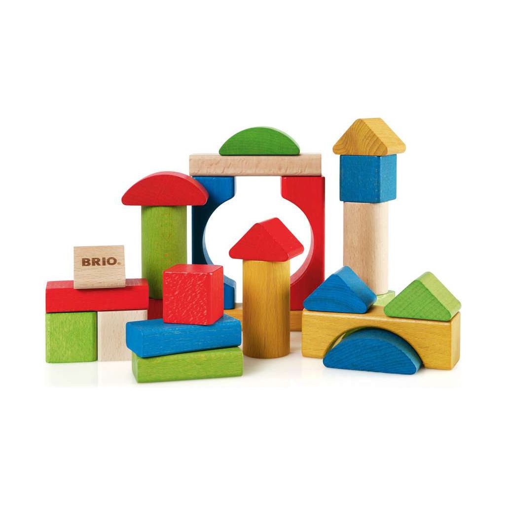 BRIO | Bunte Holzbausteine 25Teile