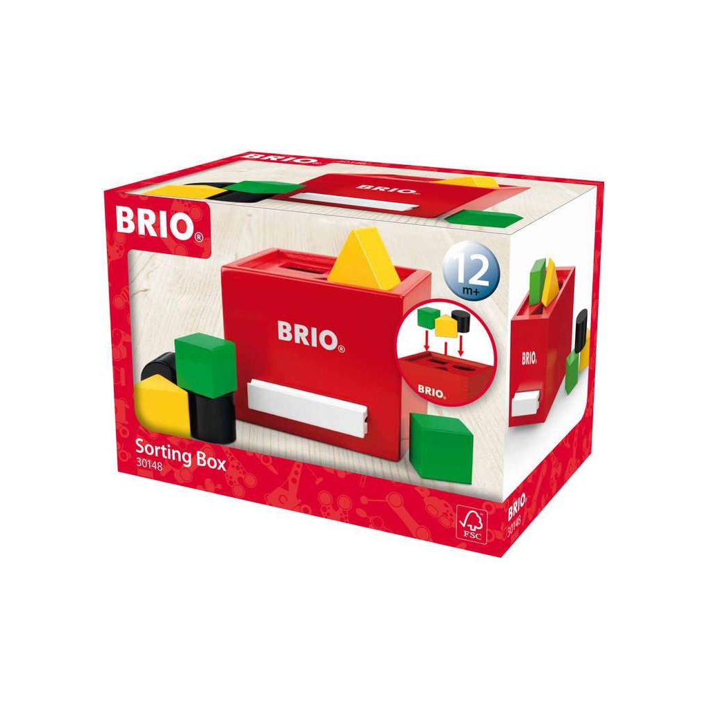 BRIO | Rote Sortier-Box